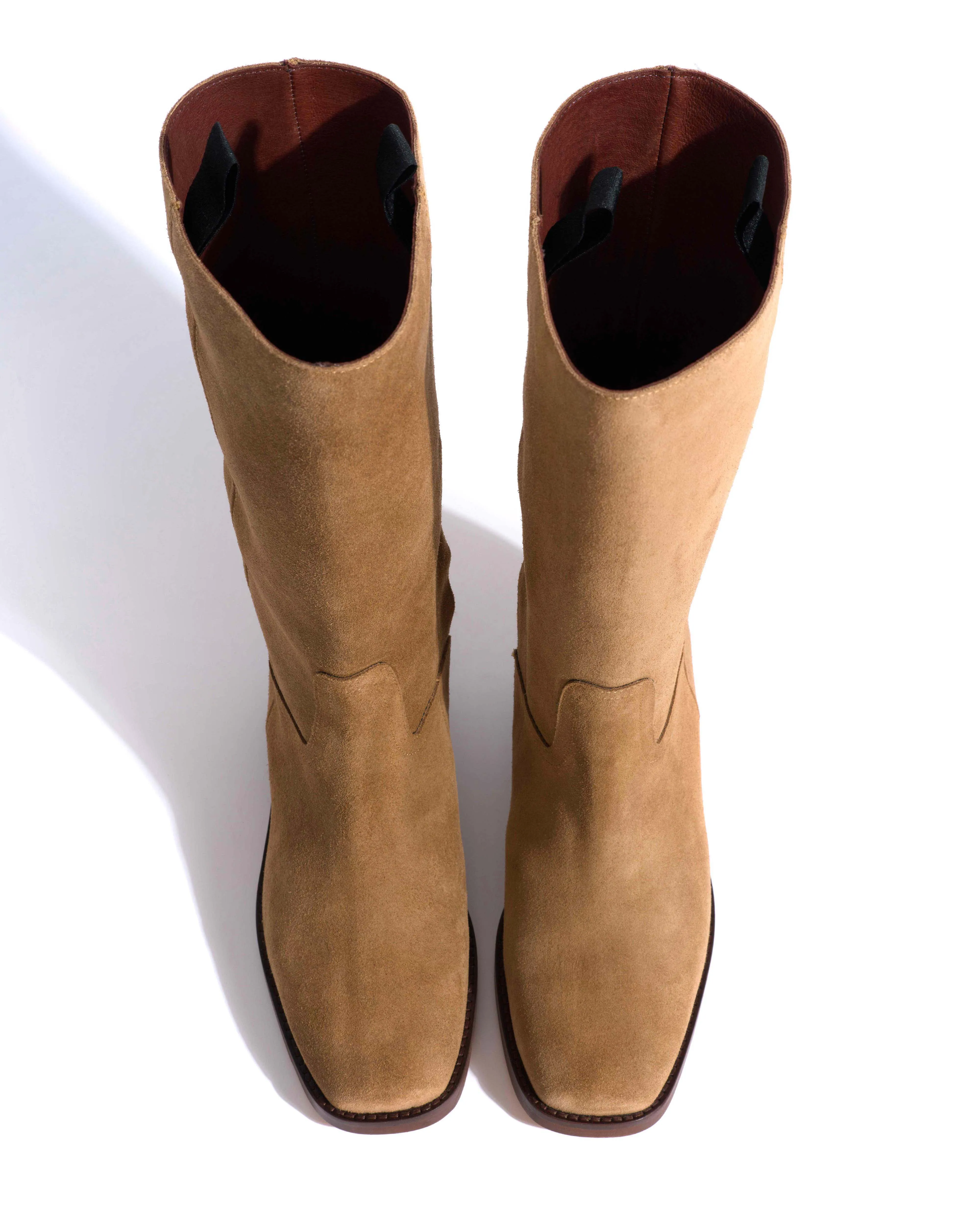 Tarisha Calf suede Dried olive sold by Anonymous Copenhagen product image thumbnail 4