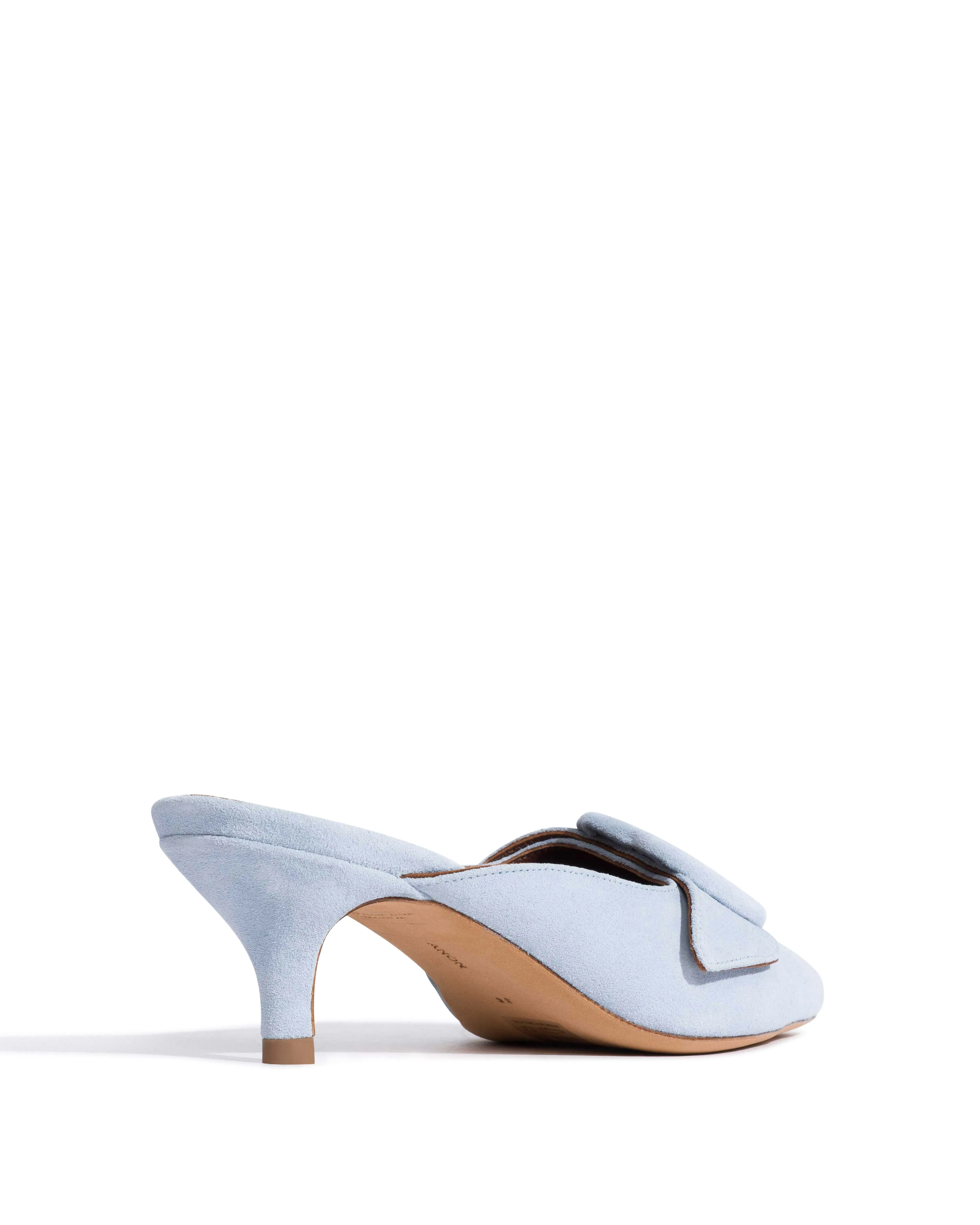 Shila 50 kitten Calf suede Porcelain blue sold by Anonymous Copenhagen product image thumbnail 3