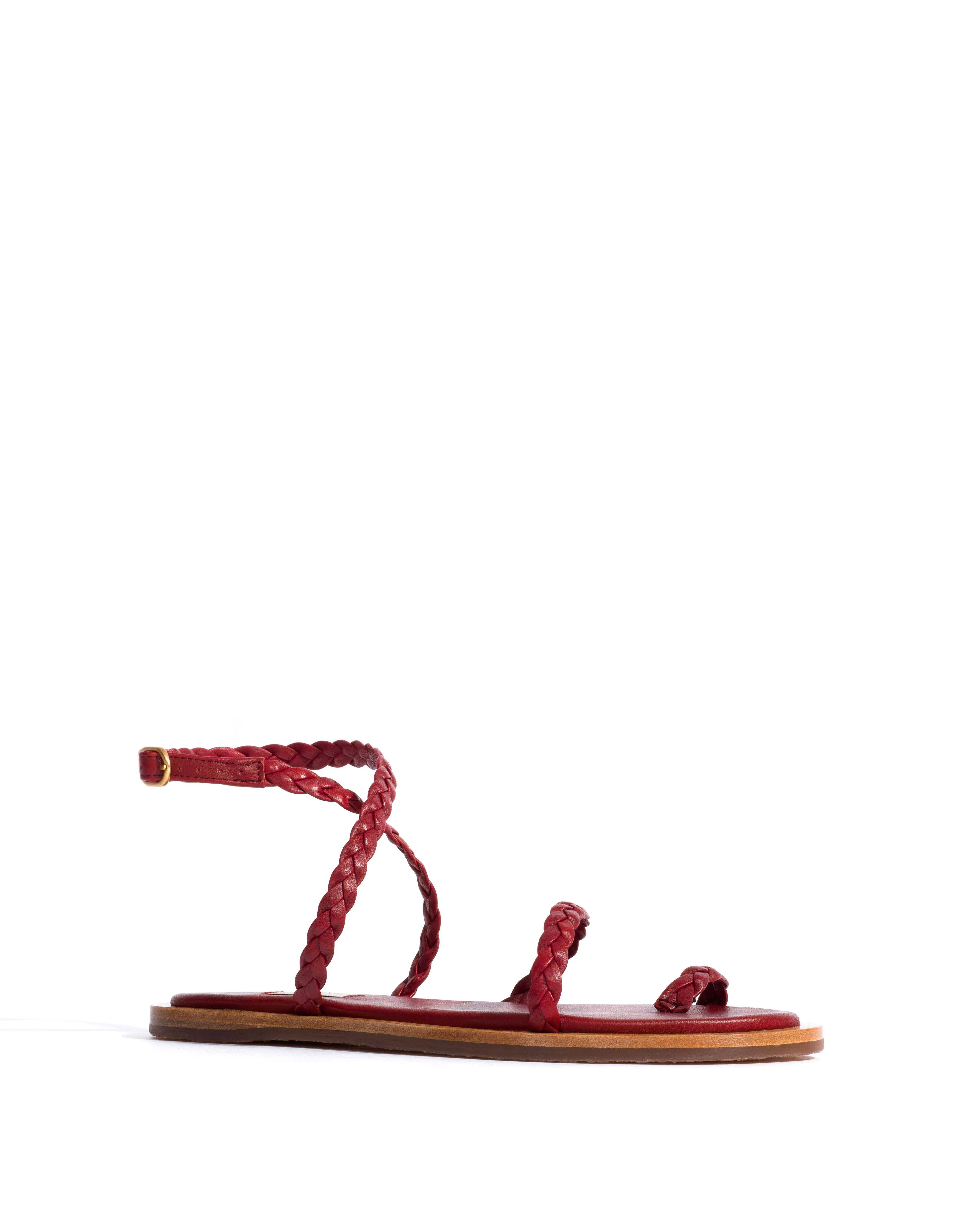 Cinca 10 hand-braided Hand-braided leather Pomegranate sold by Anonymous Copenhagen product image thumbnail 2