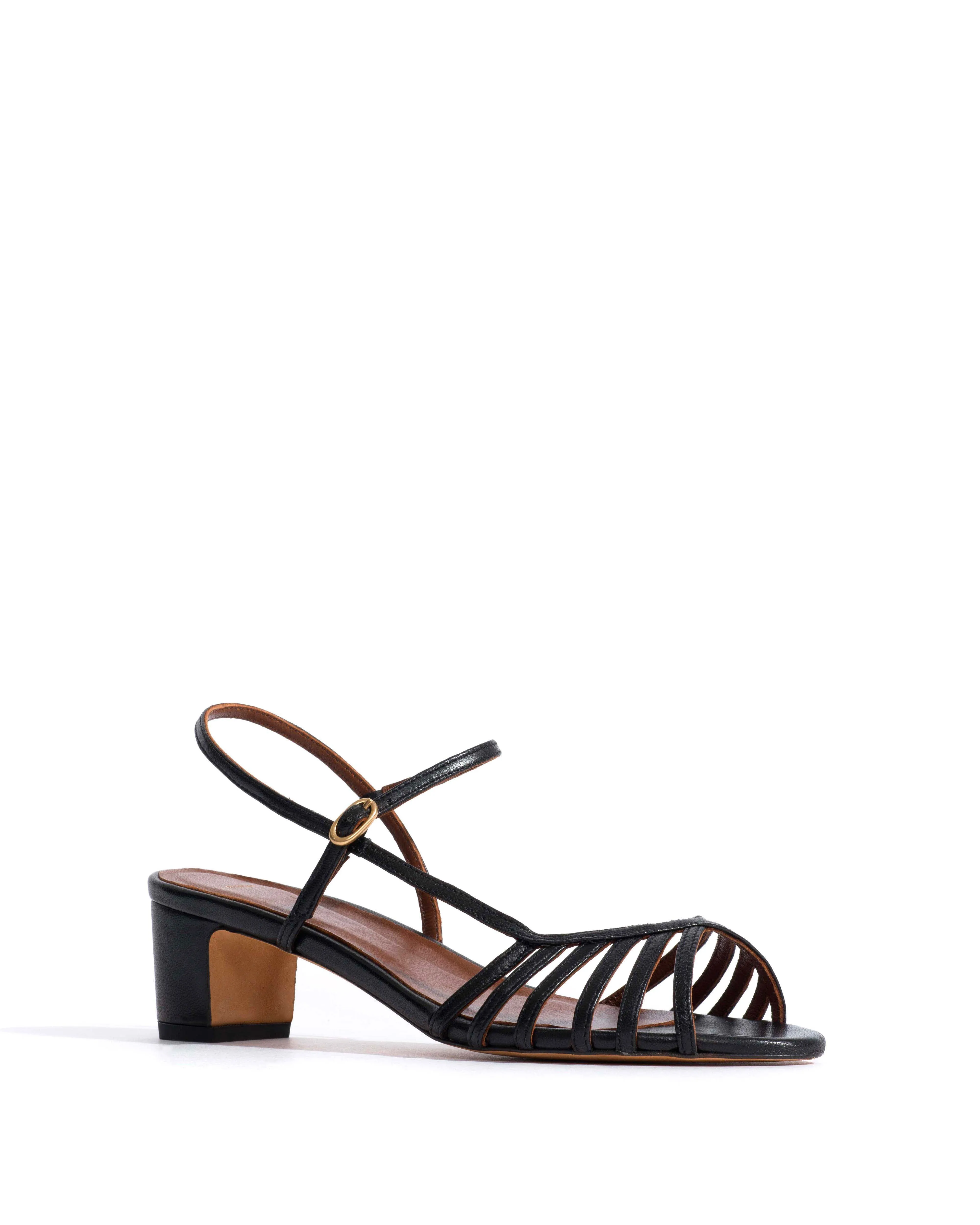 Carlota 40 Shiny lamb Black sold by Anonymous Copenhagen product image thumbnail 2