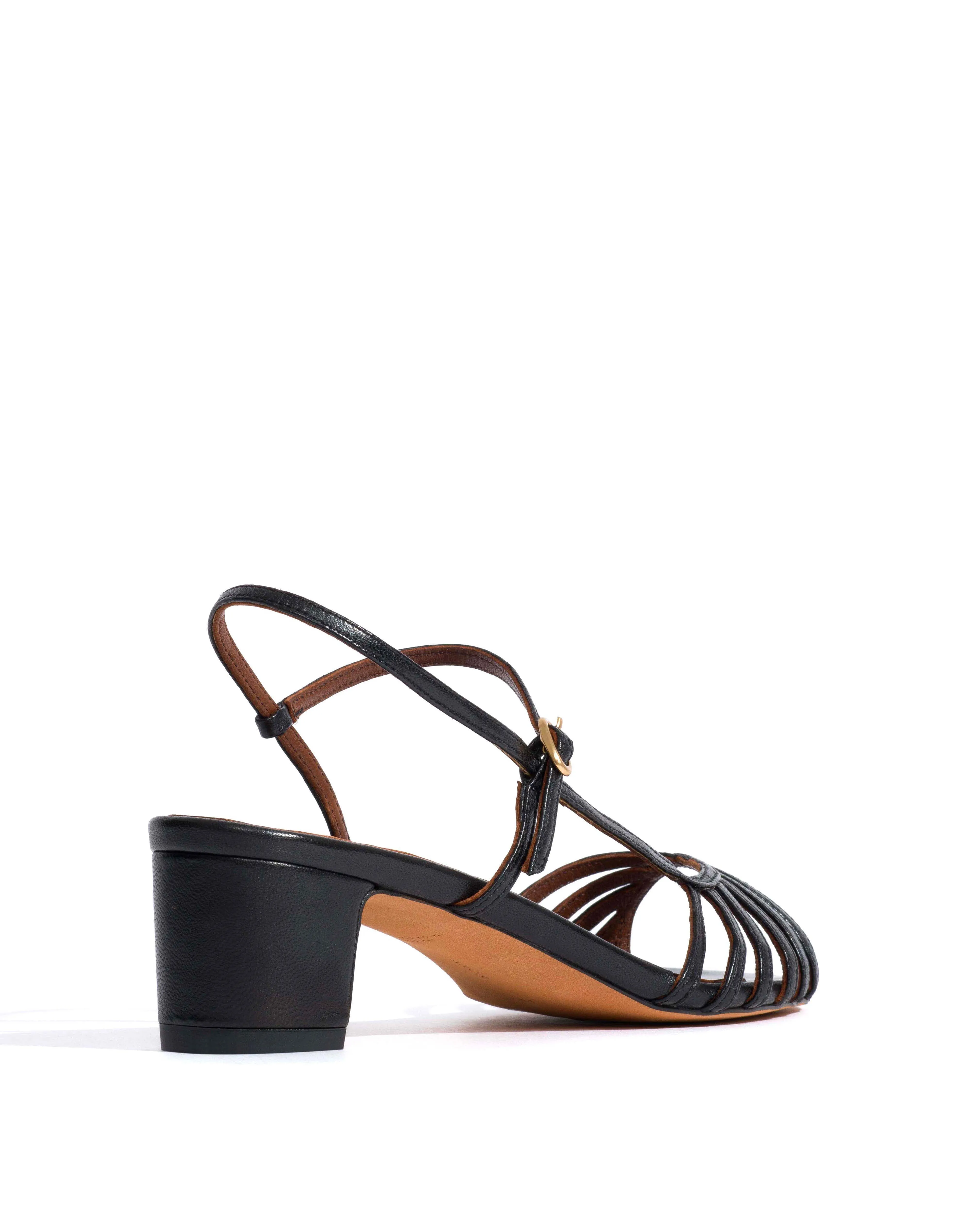 Carlota 40 Shiny lamb Black sold by Anonymous Copenhagen product image thumbnail 3