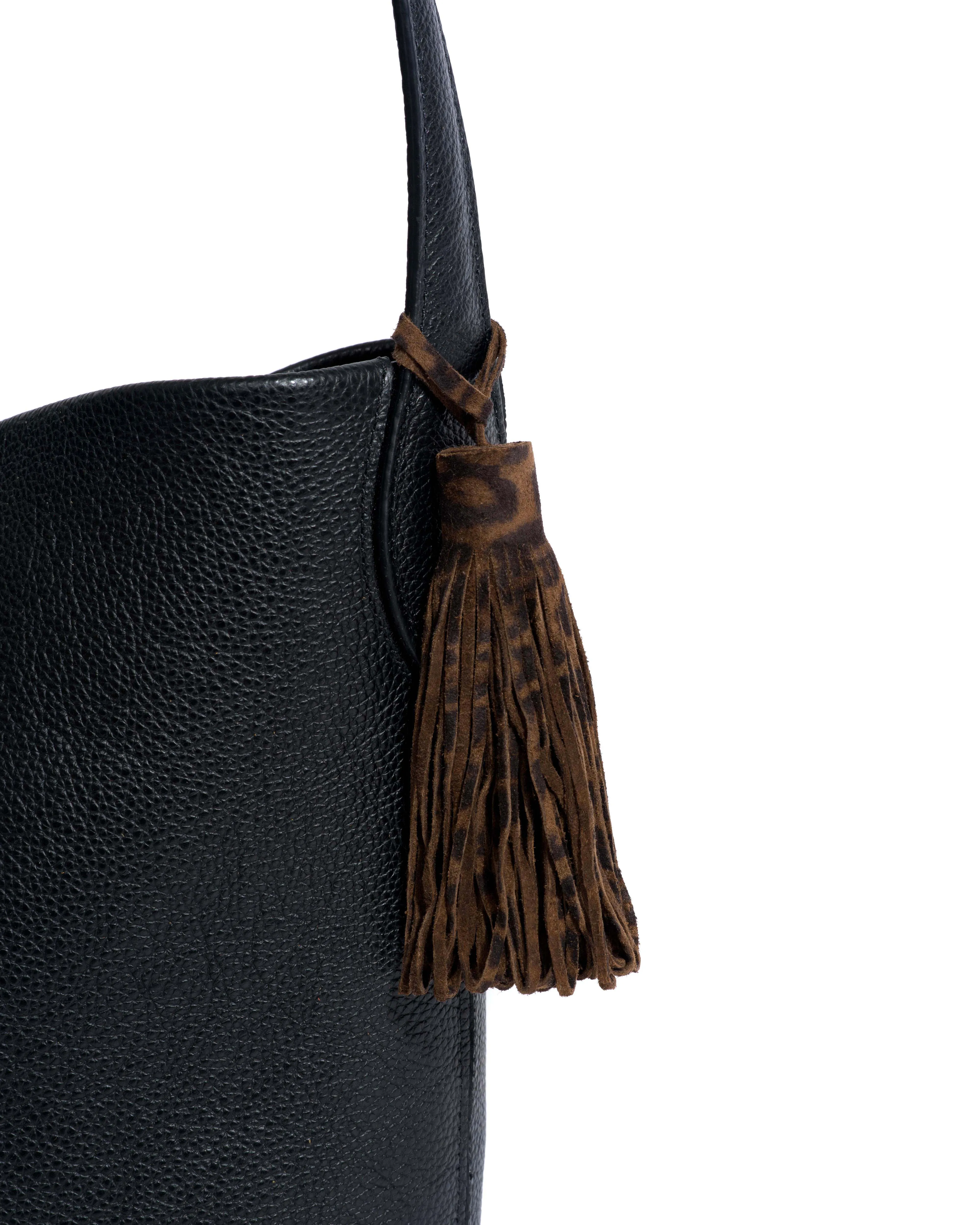 Katty fringe keyring Calf suede print Jaguar sold by Anonymous Copenhagen product image thumbnail 2
