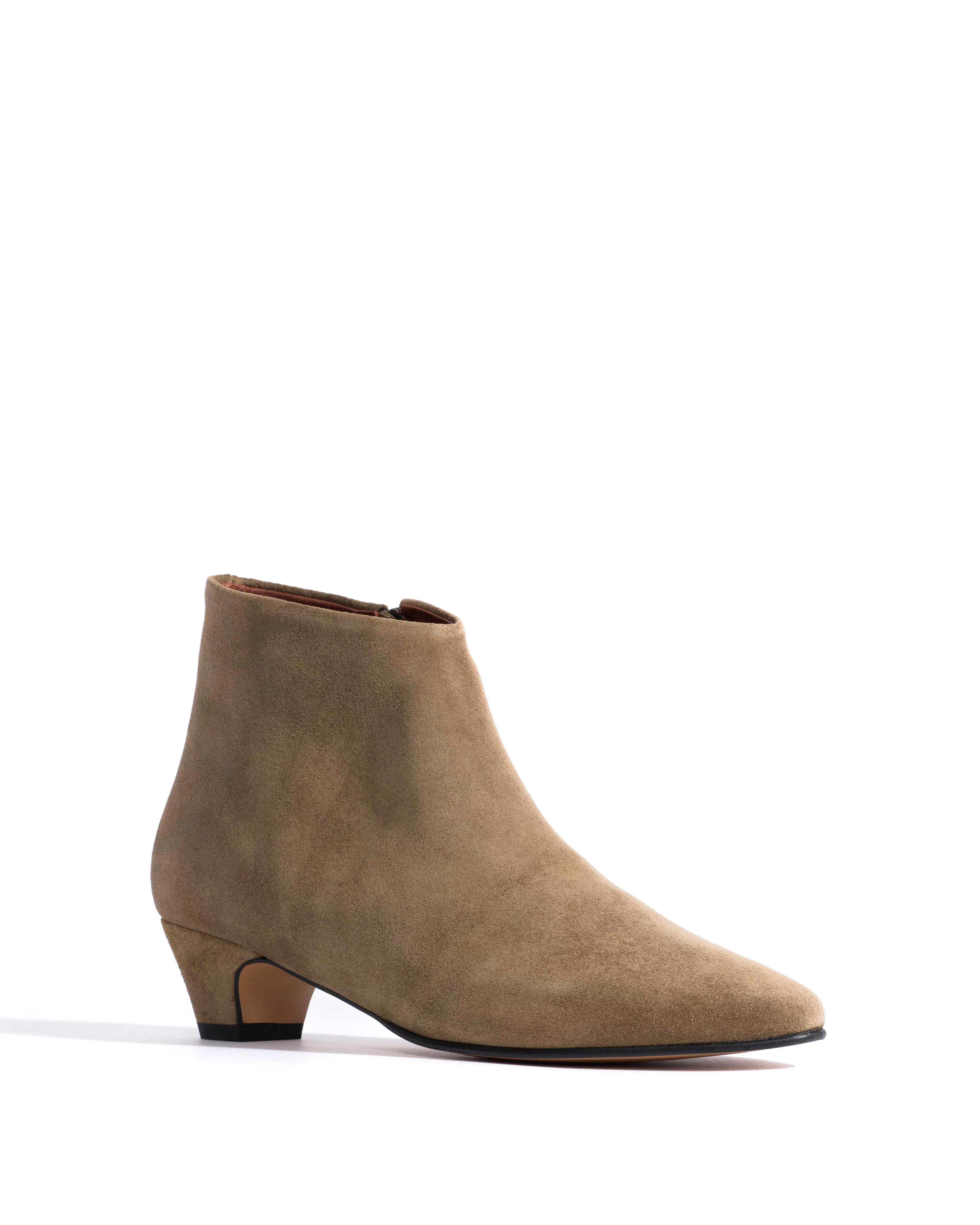 Kyra Calf suede Dried olive sold by Anonymous Copenhagen product image thumbnail 2