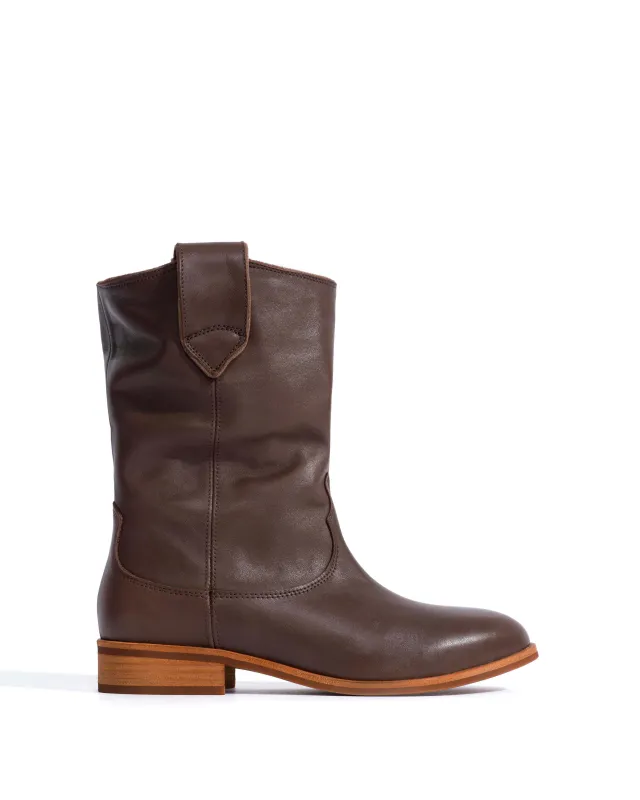 Claudia Vegetal soft calf Taupe made by Anonymous Copenhagen