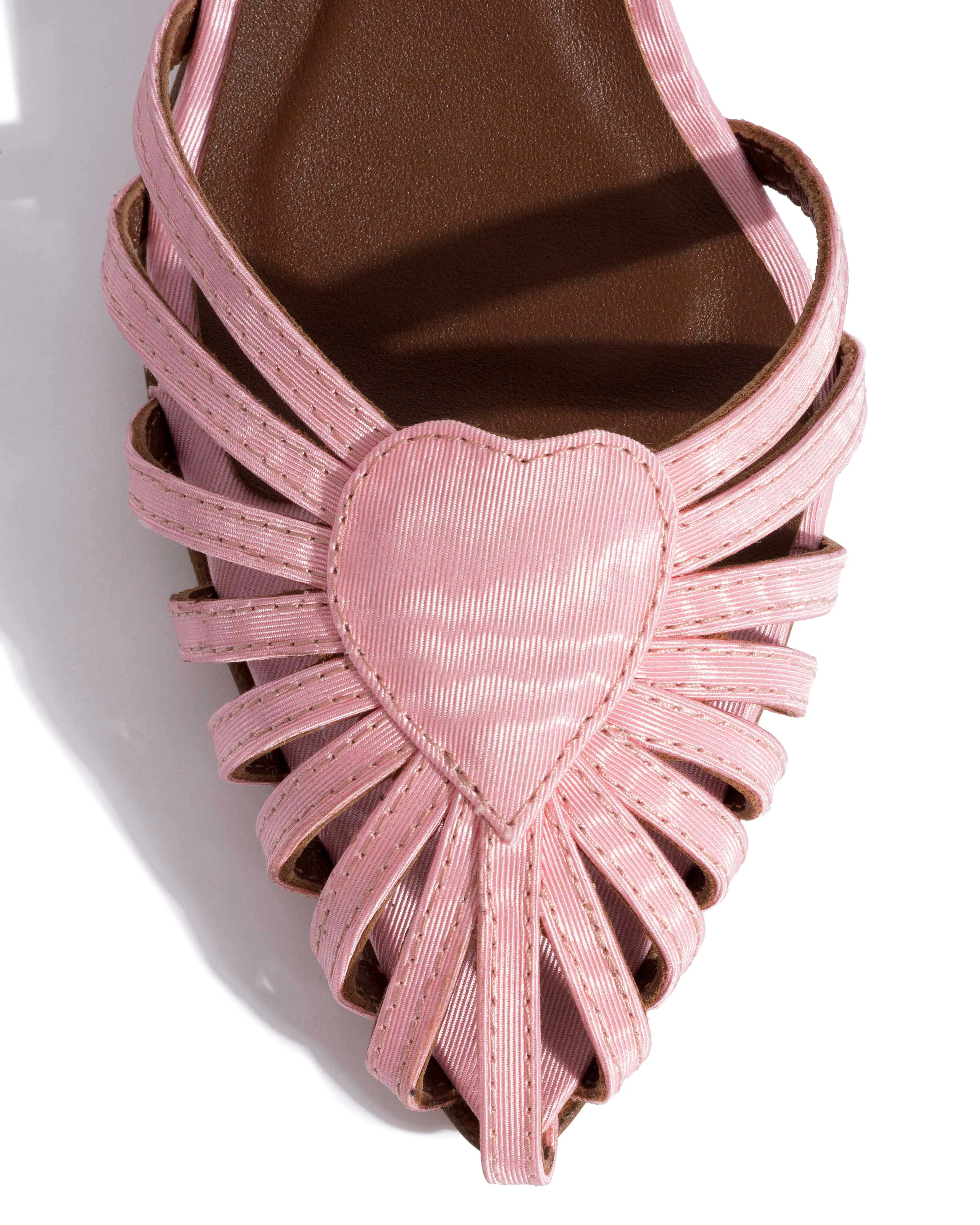Keesha 55 Glossy moire Dreamy pink sold by Anonymous Copenhagen product image thumbnail 5