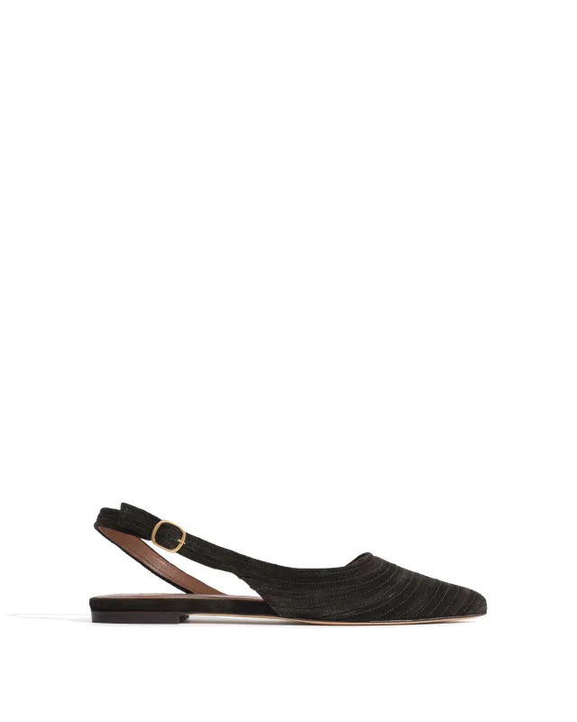 Carla 10 Calf suede Espresso brown made by Anonymous Copenhagen