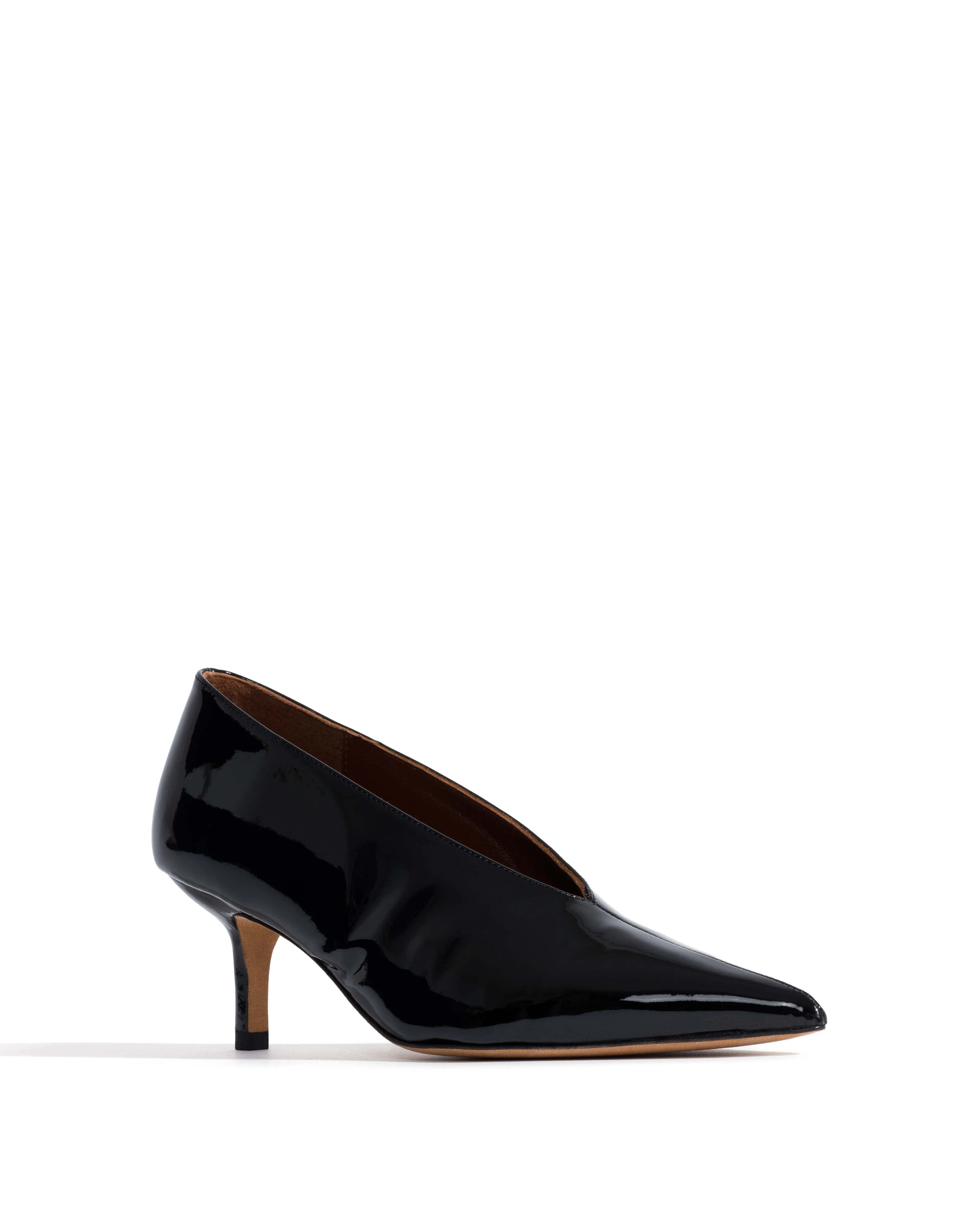Phia 55 pin Polished soft calf Black sold by Anonymous Copenhagen product image thumbnail 2