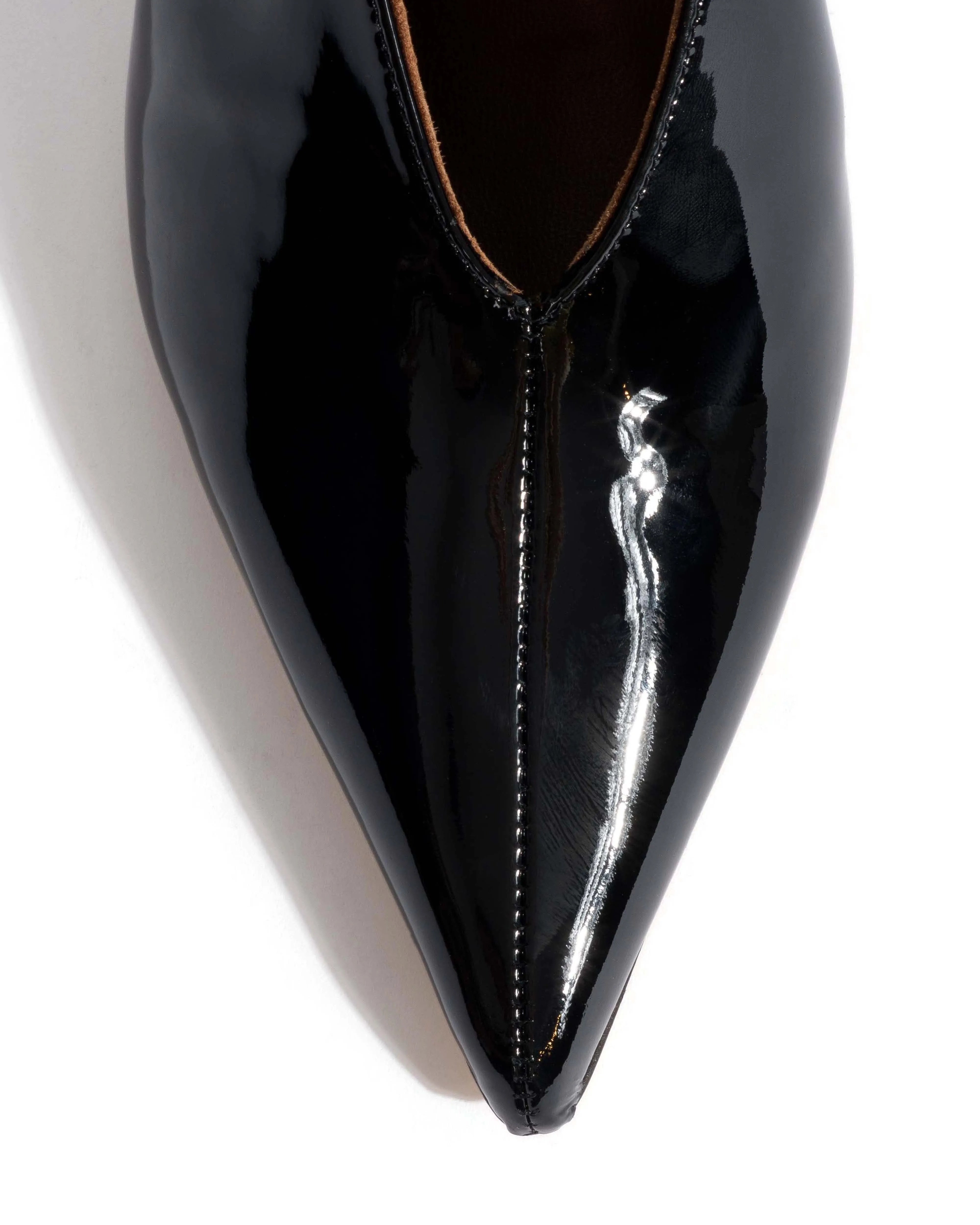Phia 55 pin Polished soft calf Black sold by Anonymous Copenhagen product image thumbnail 5
