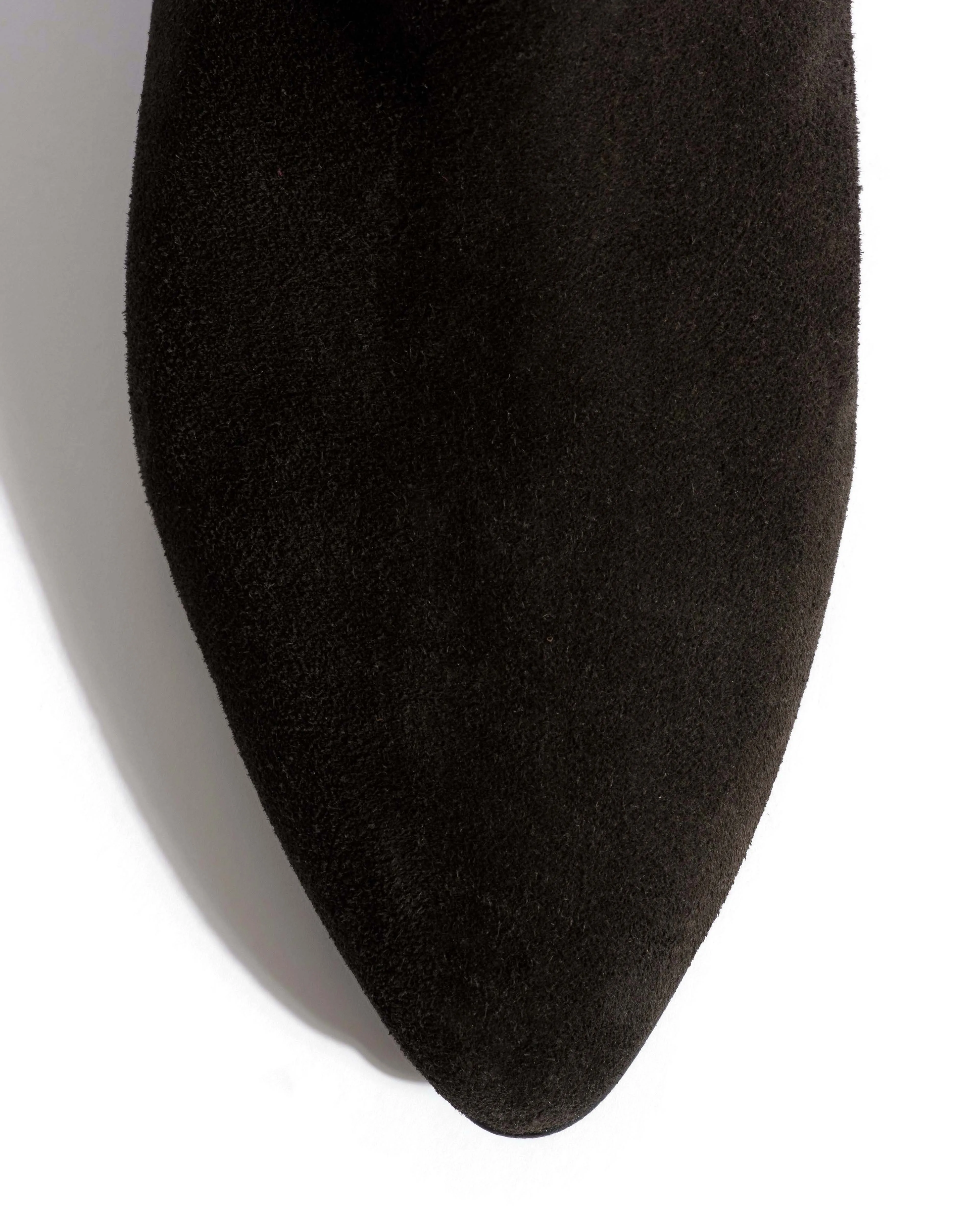 Jasmina 20 Calf suede & sleek leather Espresso brown & black sold by Anonymous Copenhagen product image thumbnail 5