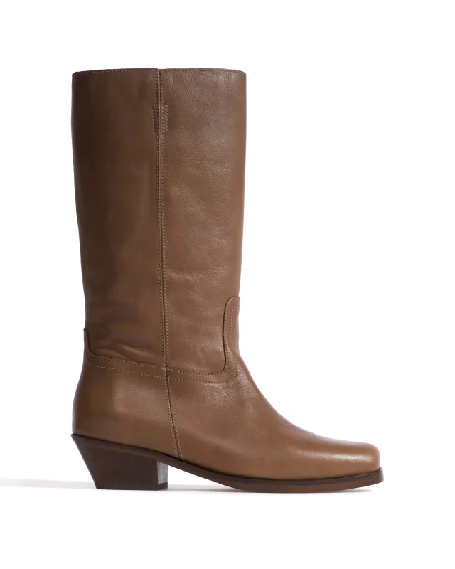 Tarisha Vegetal soft calf Taupe made by Anonymous Copenhagen
