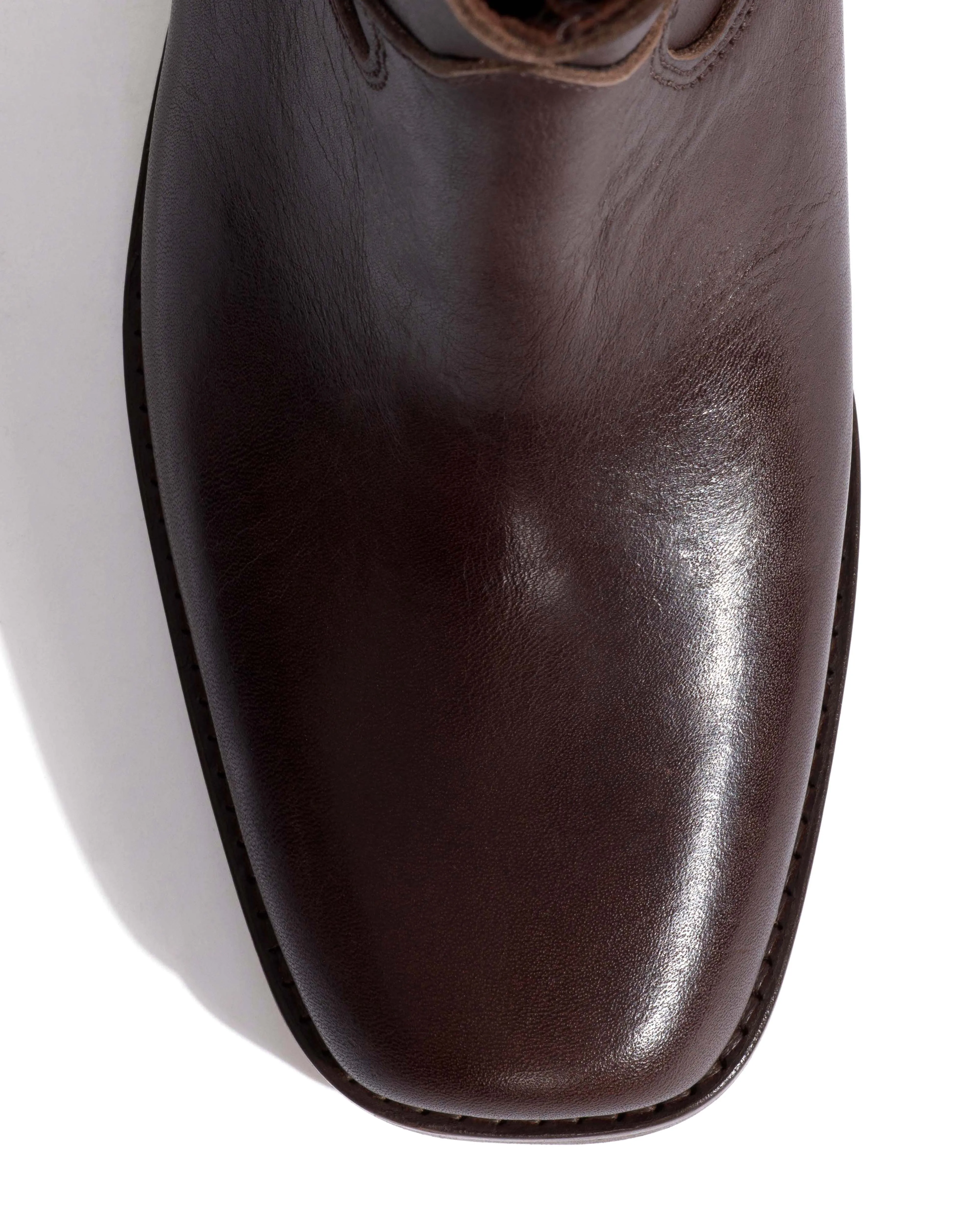 Mandall Vegetal soft calf Coffee brown sold by Anonymous Copenhagen product image thumbnail 5