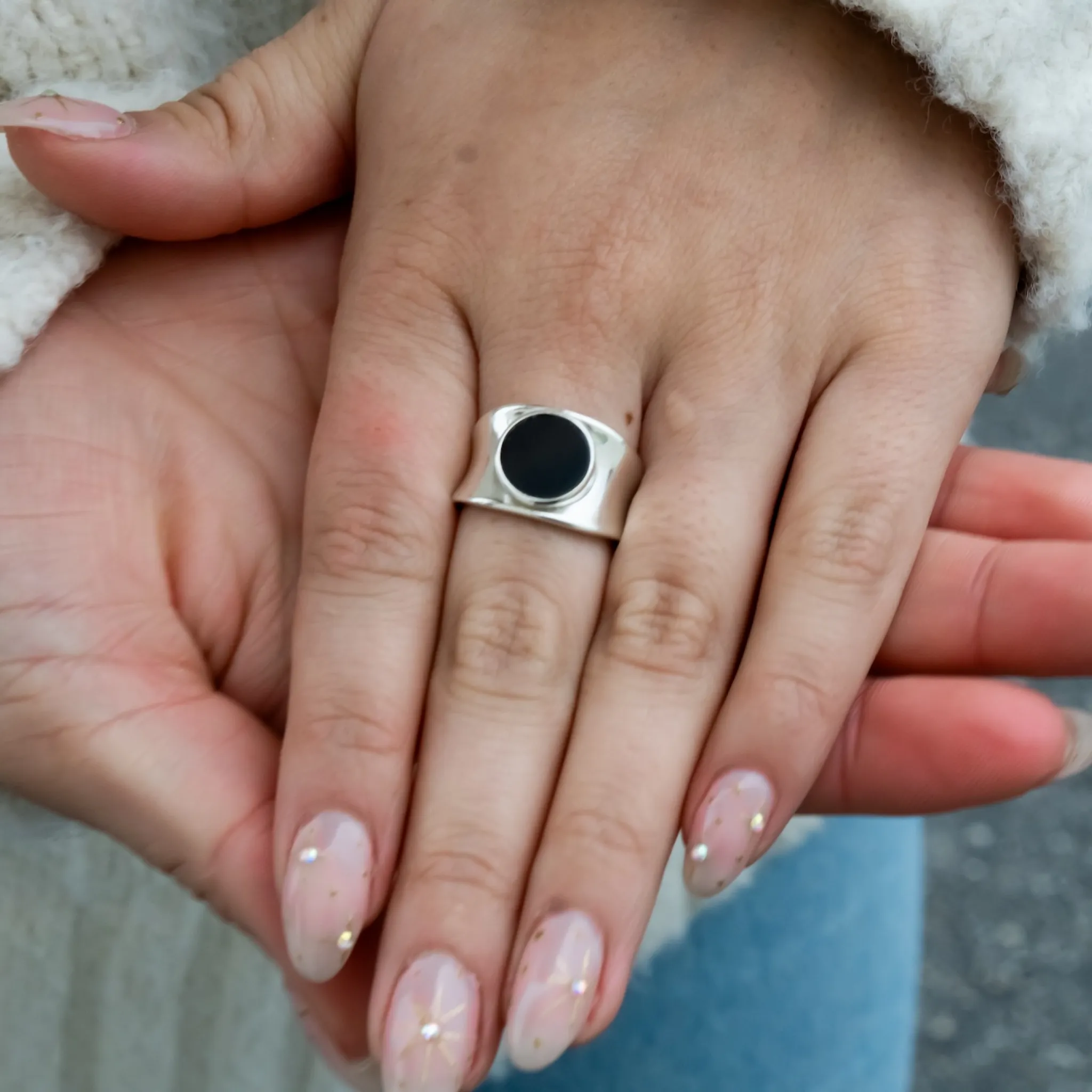 Women’s Ring - ARTEMIS - Elysium Black Diamond sold by Elysium Hope product image thumbnail 2