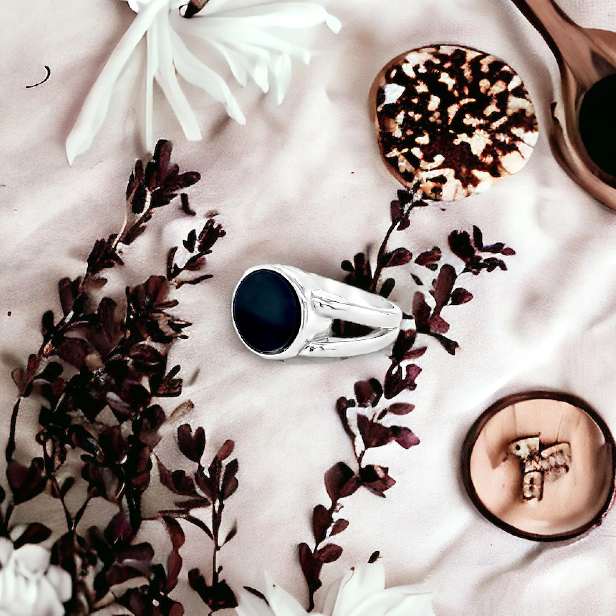 Women’s Ring - IRIS - Elysium Black Diamond sold by Elysium Hope product image thumbnail 4