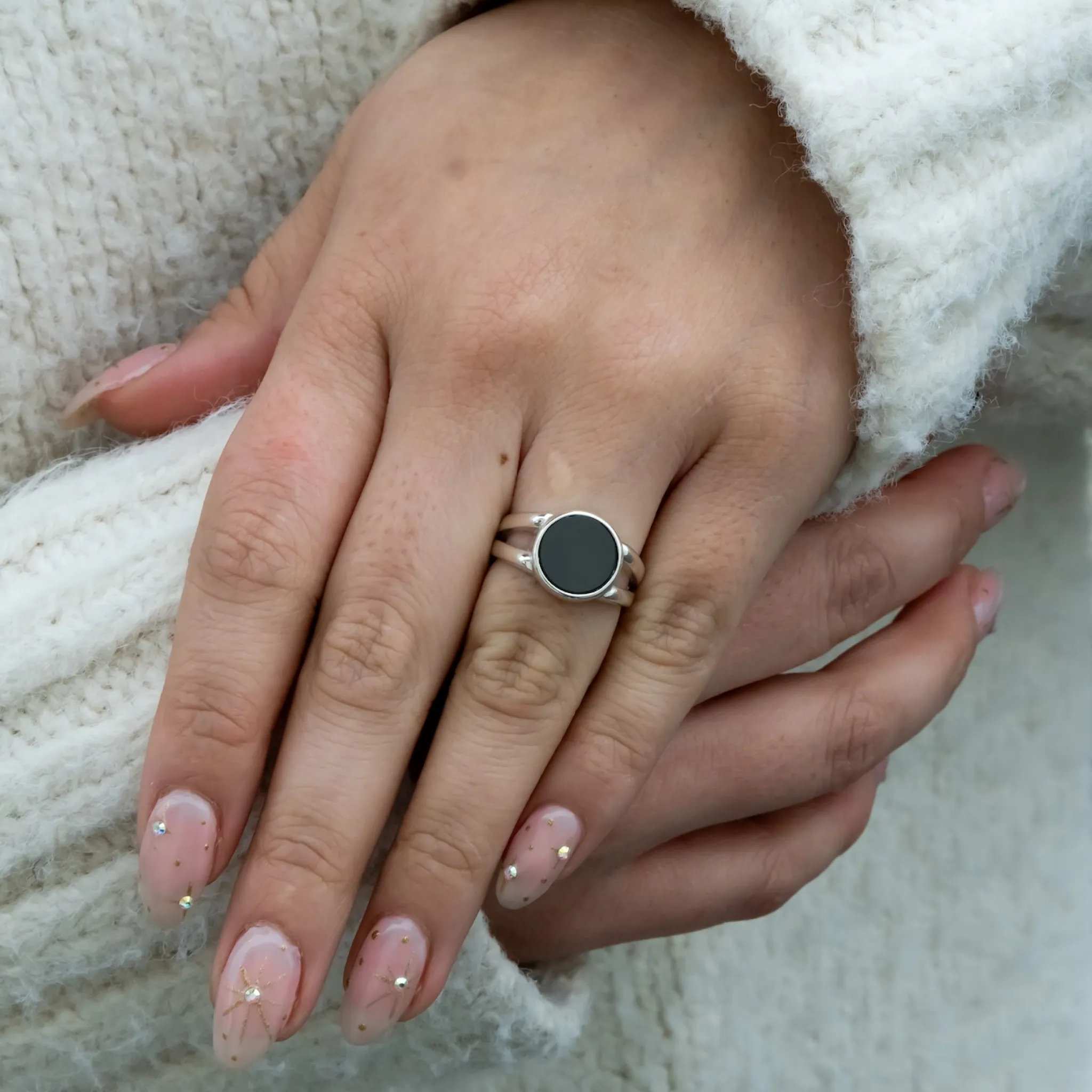 Women’s Ring - IRIS - Elysium Black Diamond sold by Elysium Hope product image thumbnail 3