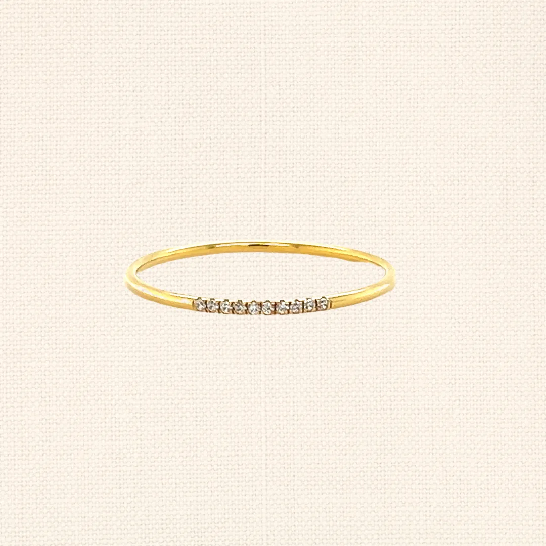 Dainty Pavé Ring sold by Elysium Hope