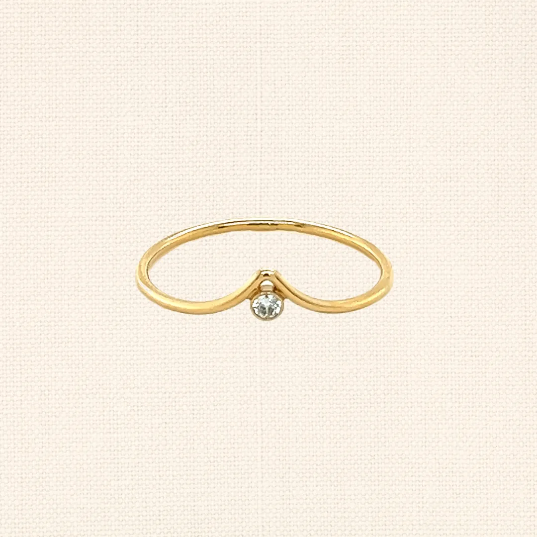 Petite Pavé Ring sold by Elysium Hope