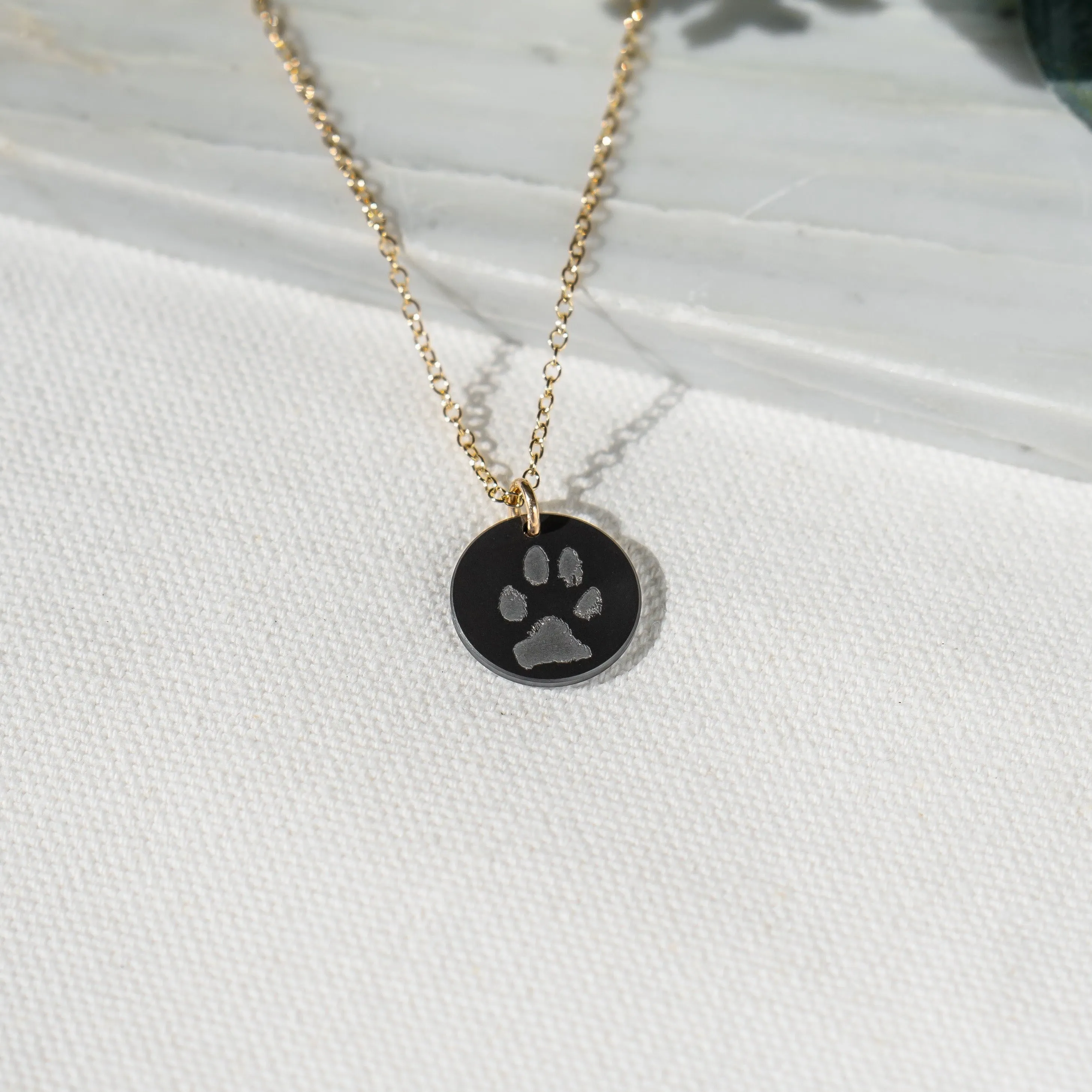 Custom Black Diamond Image Necklace - Free Standing Pendant sold by Elysium Hope product image thumbnail 4