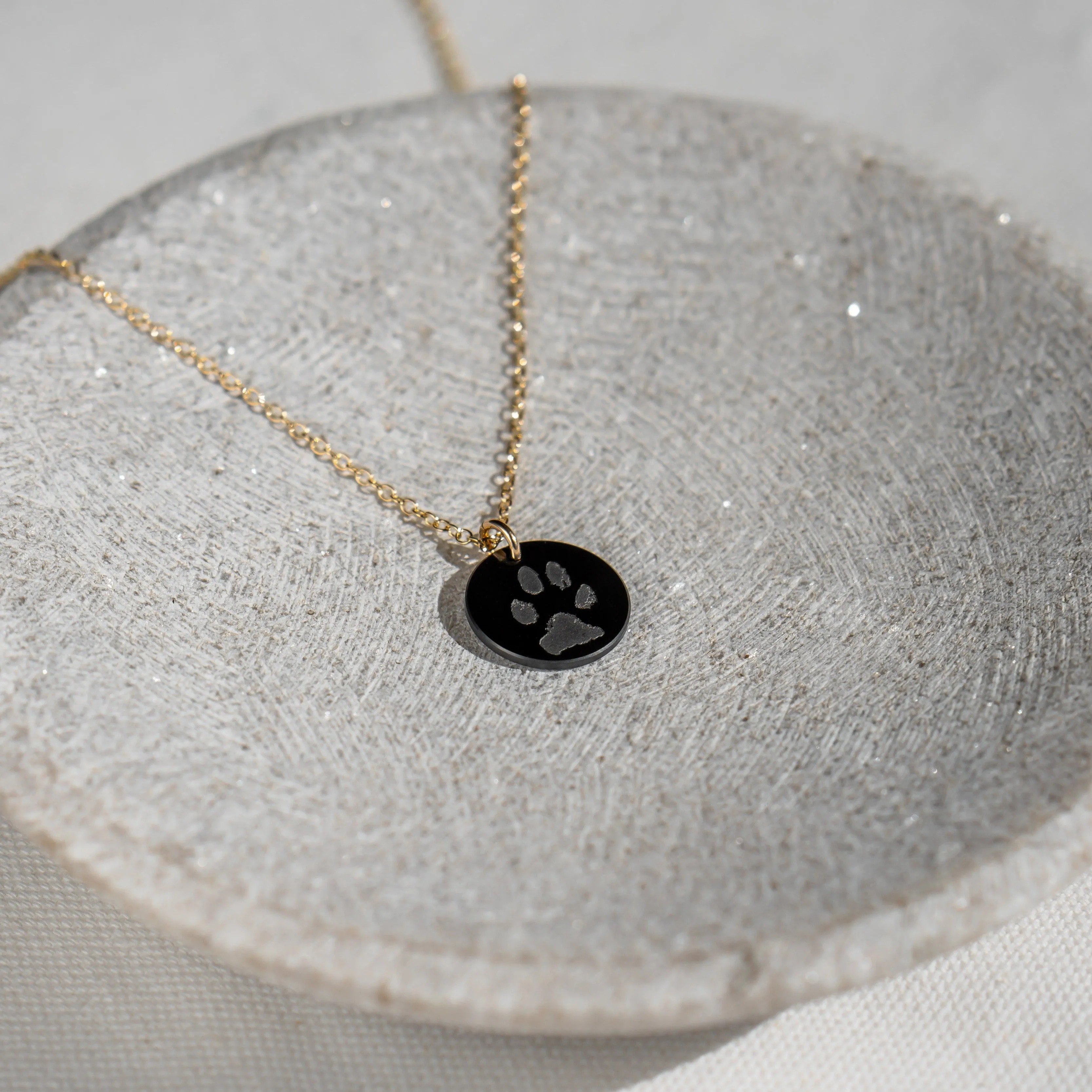 Custom Black Diamond Image Necklace - Free Standing Pendant sold by Elysium Hope product image thumbnail 2