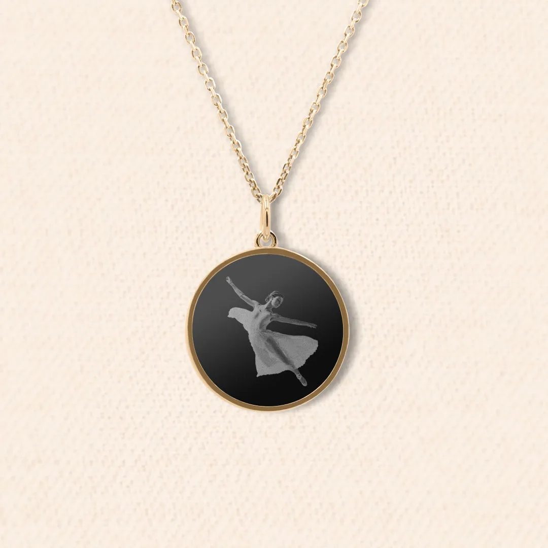 Custom Black Diamond Image Necklace sold by Elysium Hope