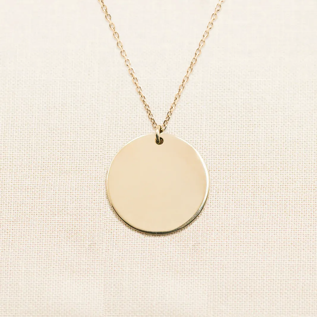 Darling Image Disc Necklace - 3/4" sold by Elysium Hope product image thumbnail 4