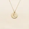 Dainty Image Disc Necklace - 1/2" sold by Elysium Hope