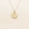 Dainty Image Disc Necklace - 1/2" sold by Elysium Hope