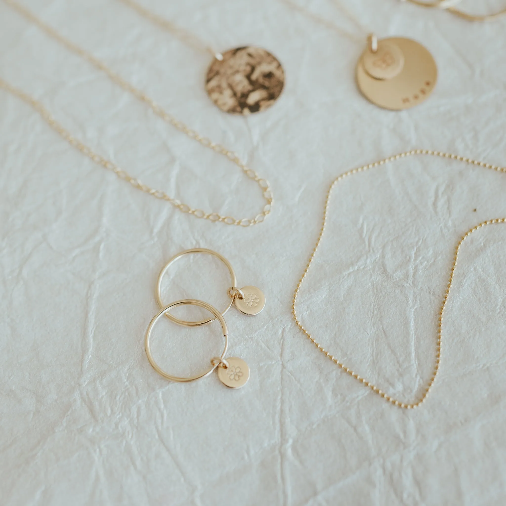 Custom Disc Earrings sold by Elysium Hope product image thumbnail 5