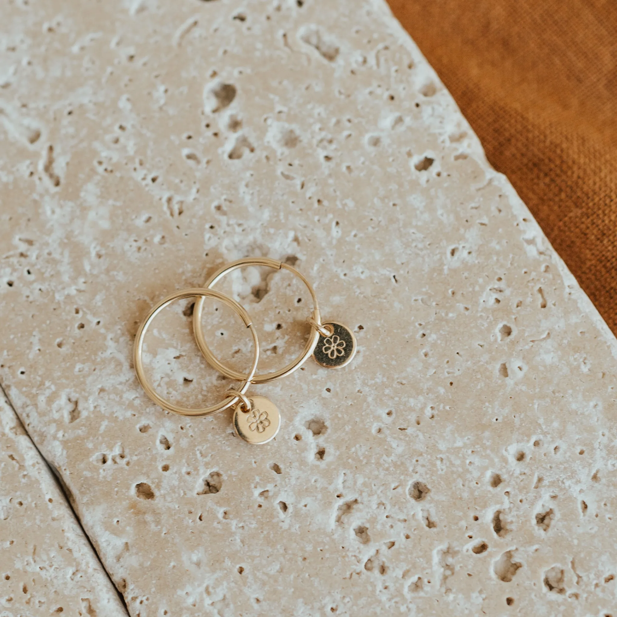 Custom Disc Earrings sold by Elysium Hope product image thumbnail 4