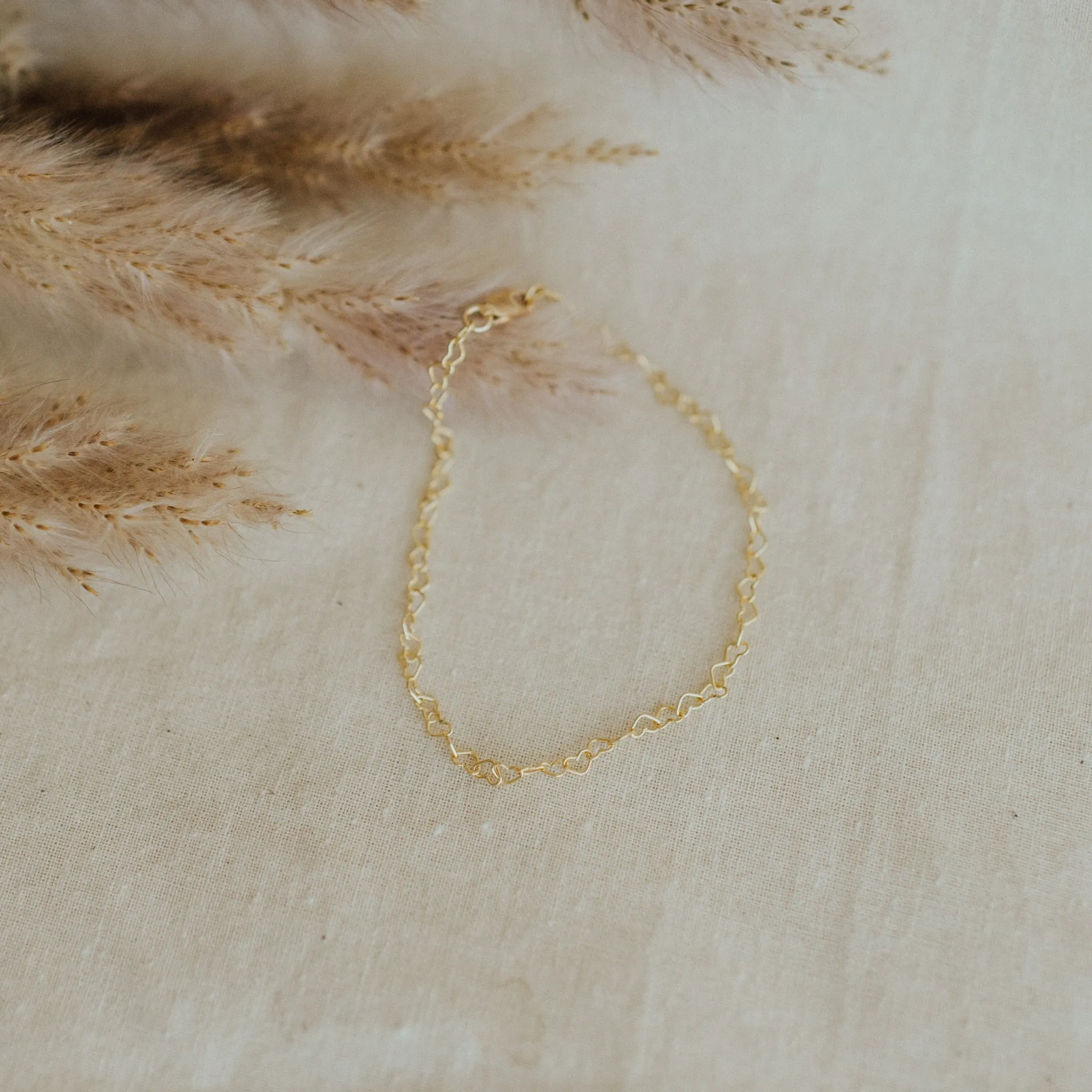 The Paris Heart Chain Bracelet sold by Elysium Hope product image thumbnail 3