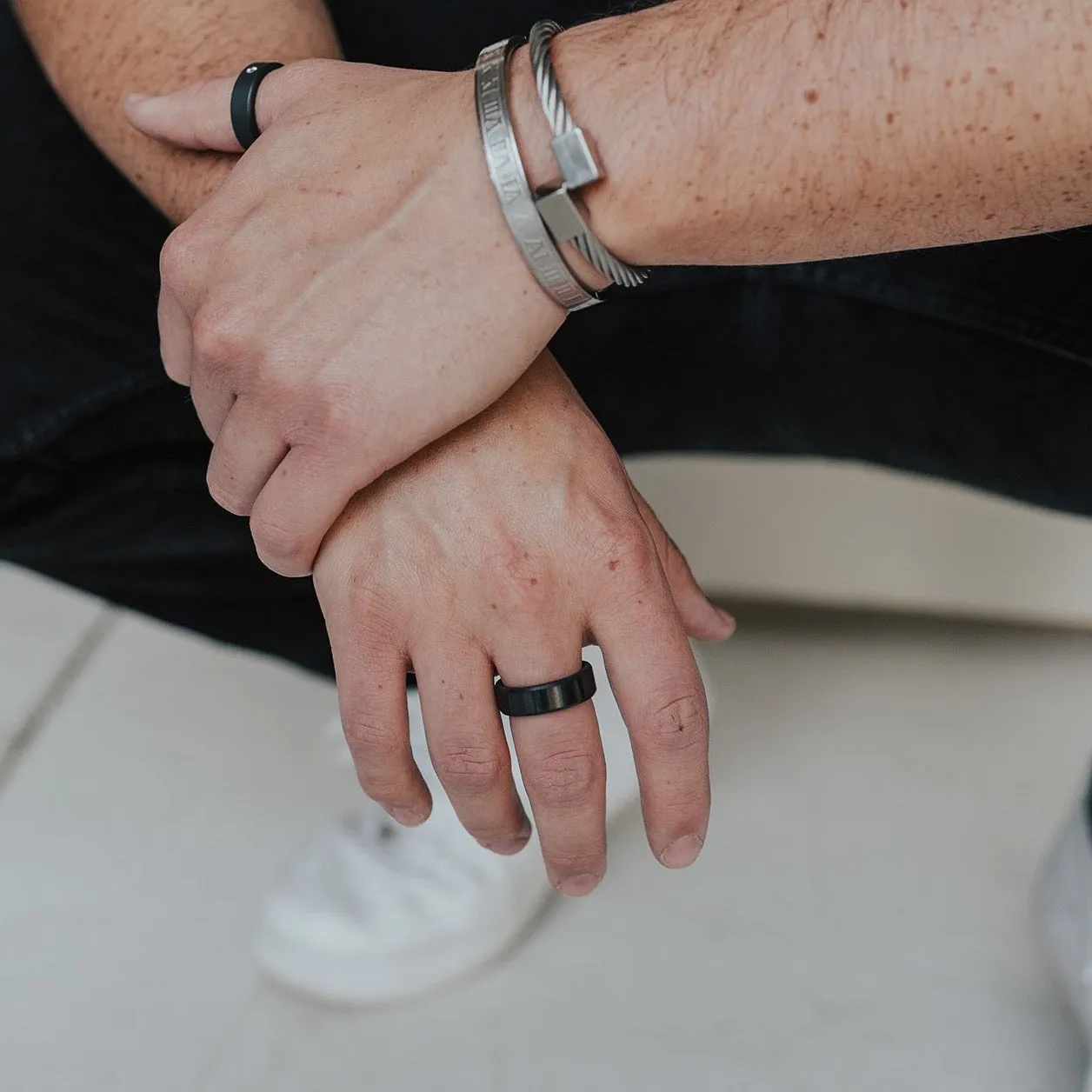 Ares Beveled Ring sold by Elysium Hope product image thumbnail 4