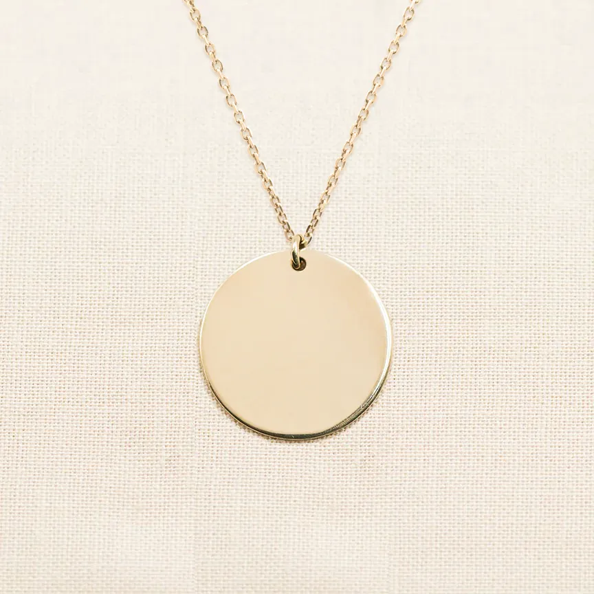 Darling Image Disc Necklace - 3/4" sold by Elysium Hope product image thumbnail 3