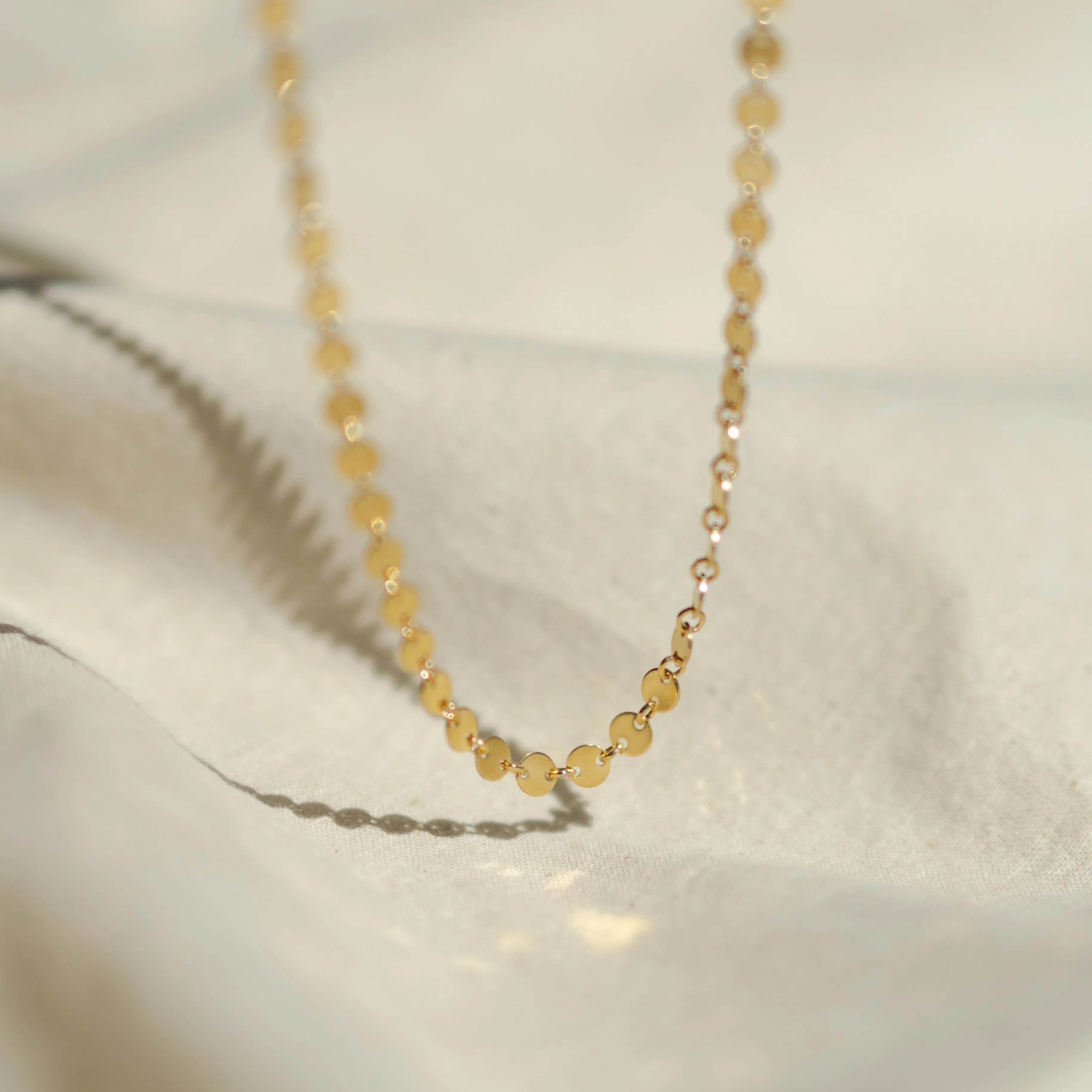 Dahlia Disc Necklace sold by Elysium Hope product image thumbnail 4