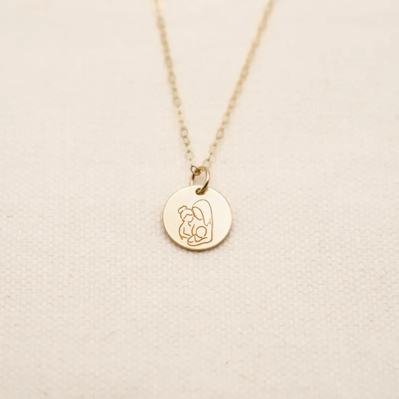 Motherhood Necklace sold by Elysium Hope