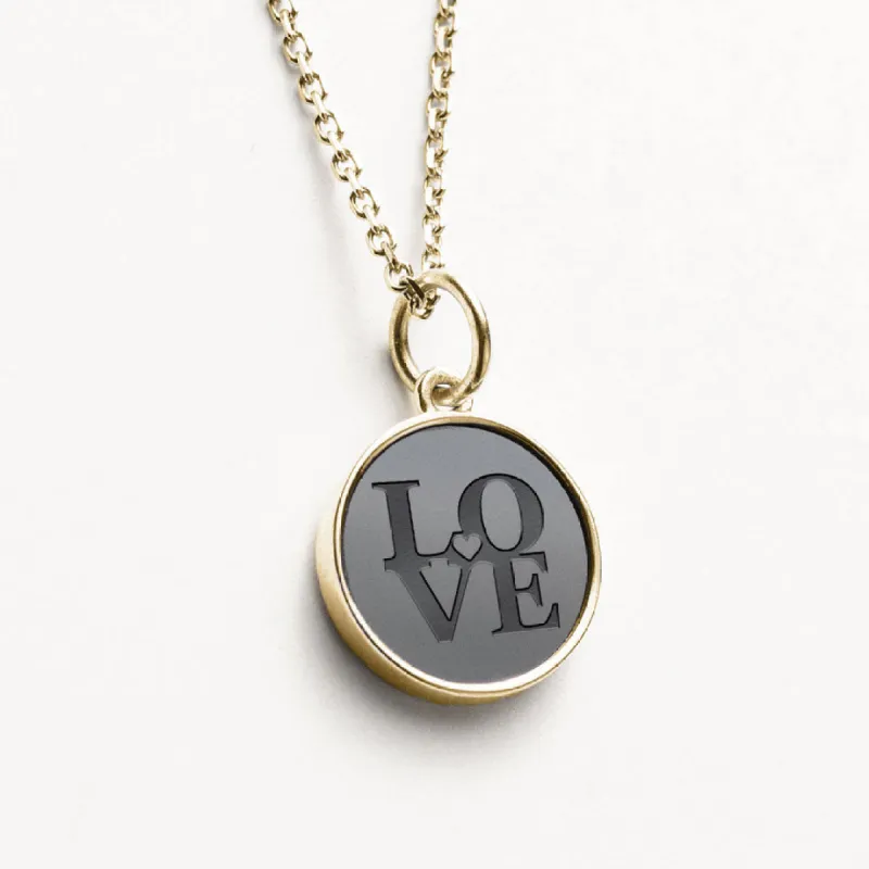 Elysium Black Diamond® Relationship Necklace - L.O.V.E. sold by Elysium Hope