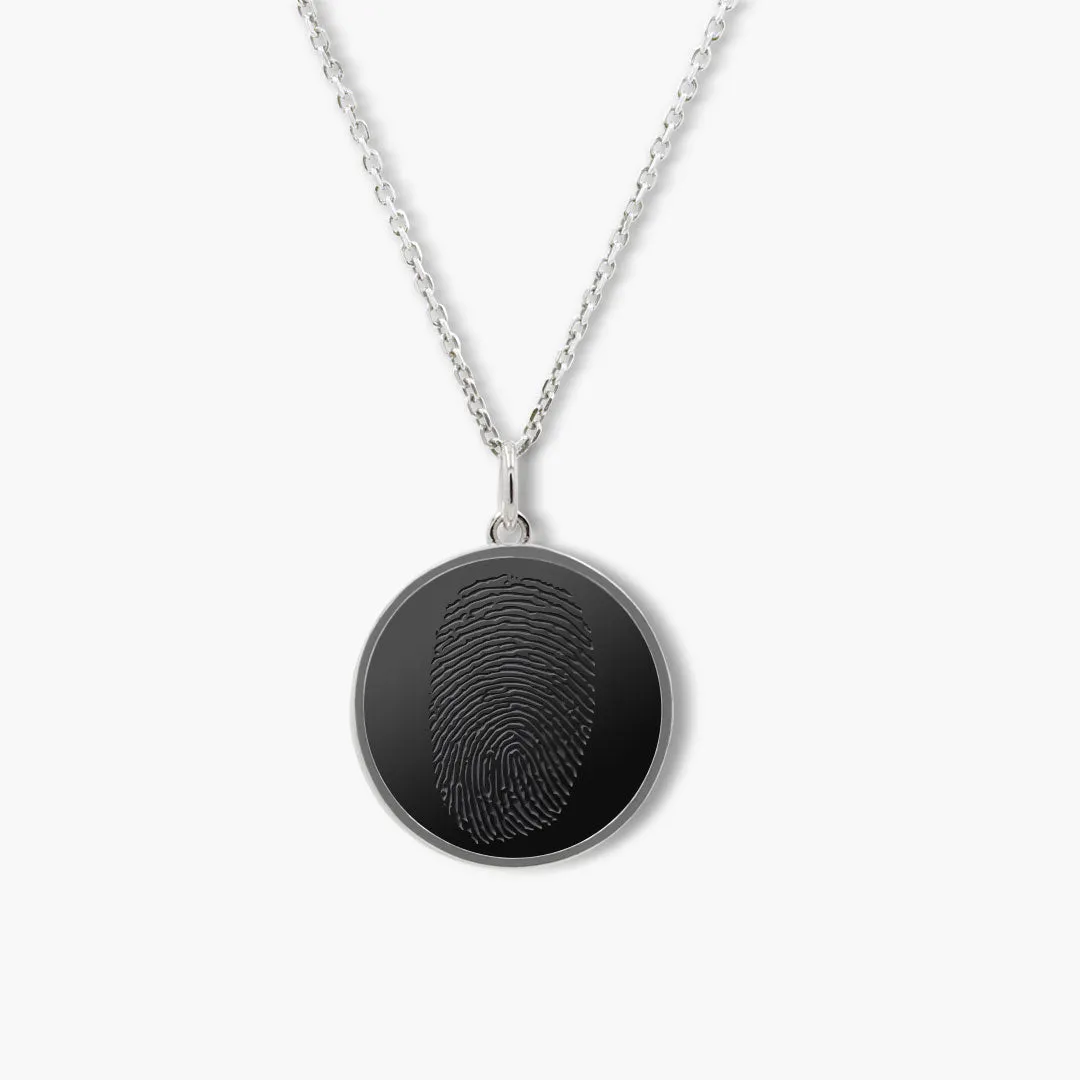 Custom Black Diamond Image Necklace sold by Elysium Hope product image thumbnail 2