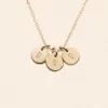 Multi Petite Disc Necklace - 3/8" sold by Elysium Hope