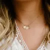 Multi Petite Disc Necklace - 3/8" sold by Elysium Hope