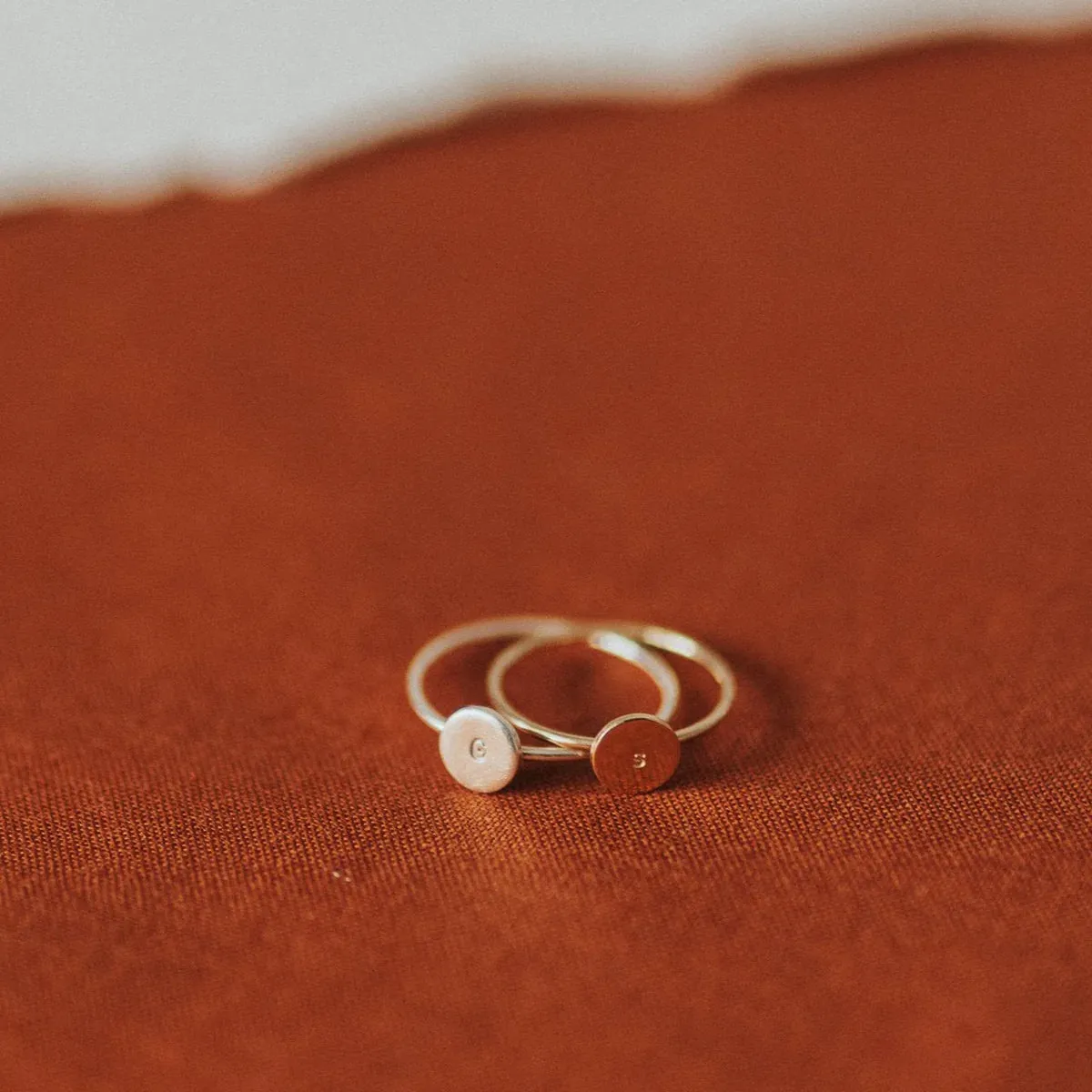 Initial Ring sold by Elysium Hope product image thumbnail 3