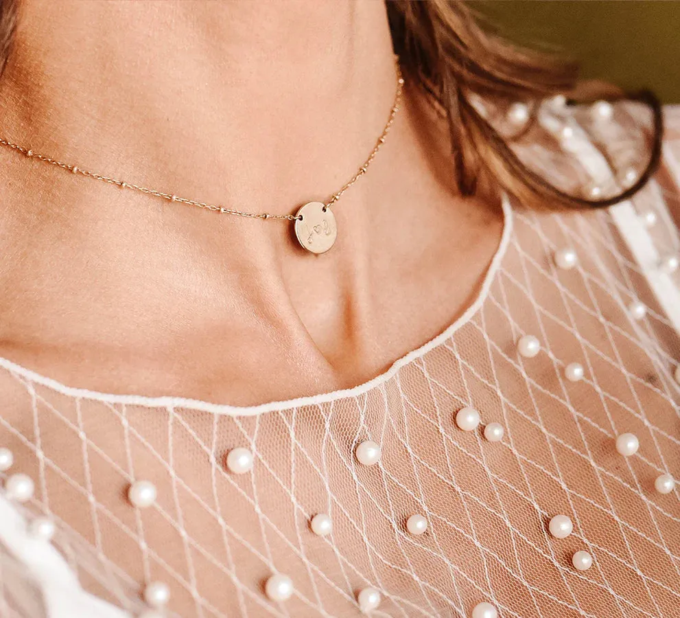 Custom Satellite Chain Choker sold by Elysium Hope product image thumbnail 2