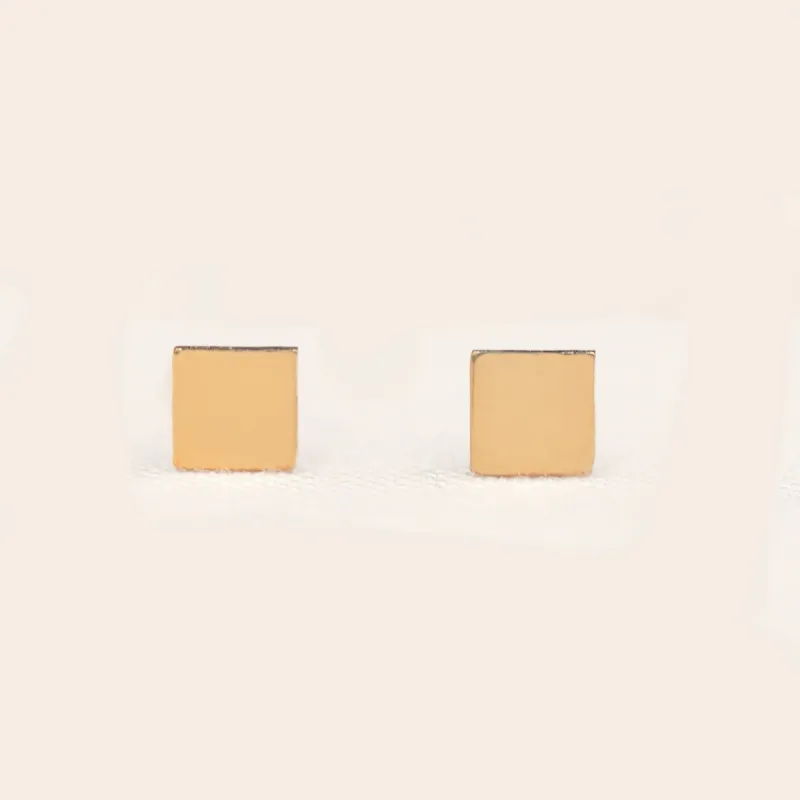 Dainty Square Earrings sold by Elysium Hope