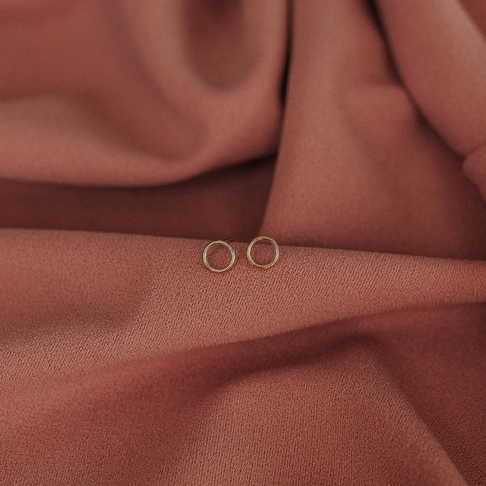 Open Circle Earrings sold by Elysium Hope product image thumbnail 4