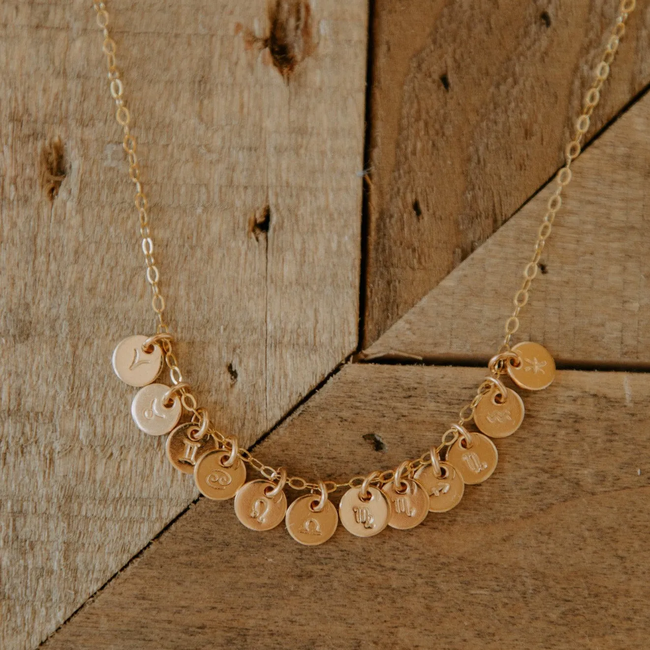 Zodiac Sign Necklace sold by Elysium Hope