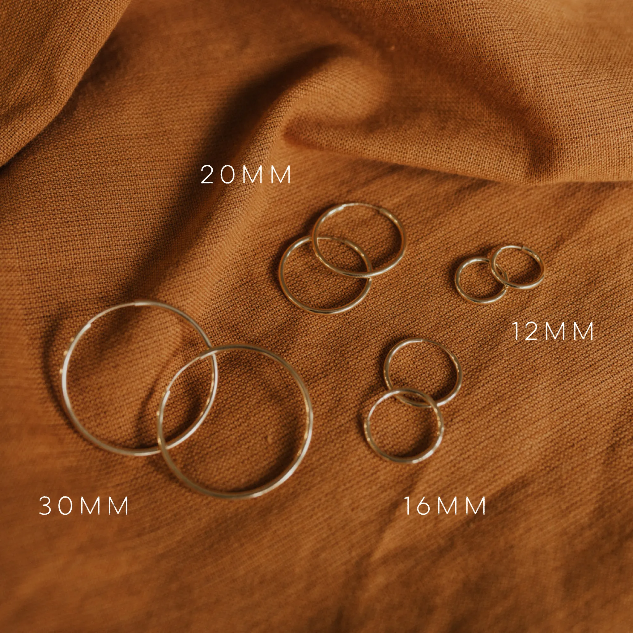 Everyday Hoop Earrings sold by Elysium Hope product image thumbnail 2