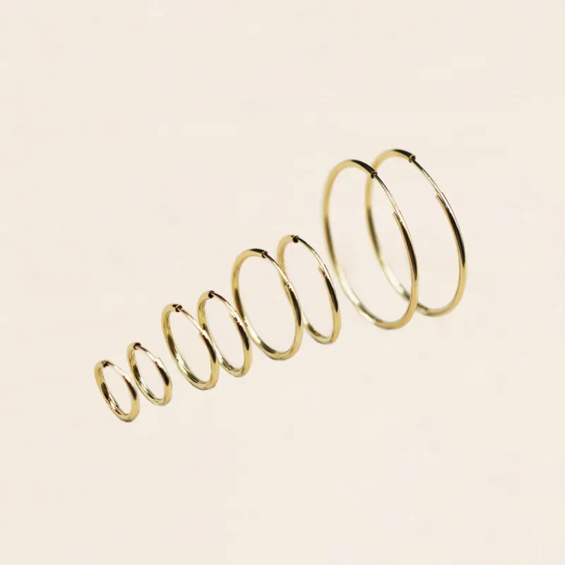 Everyday Hoop Earrings sold by Elysium Hope
