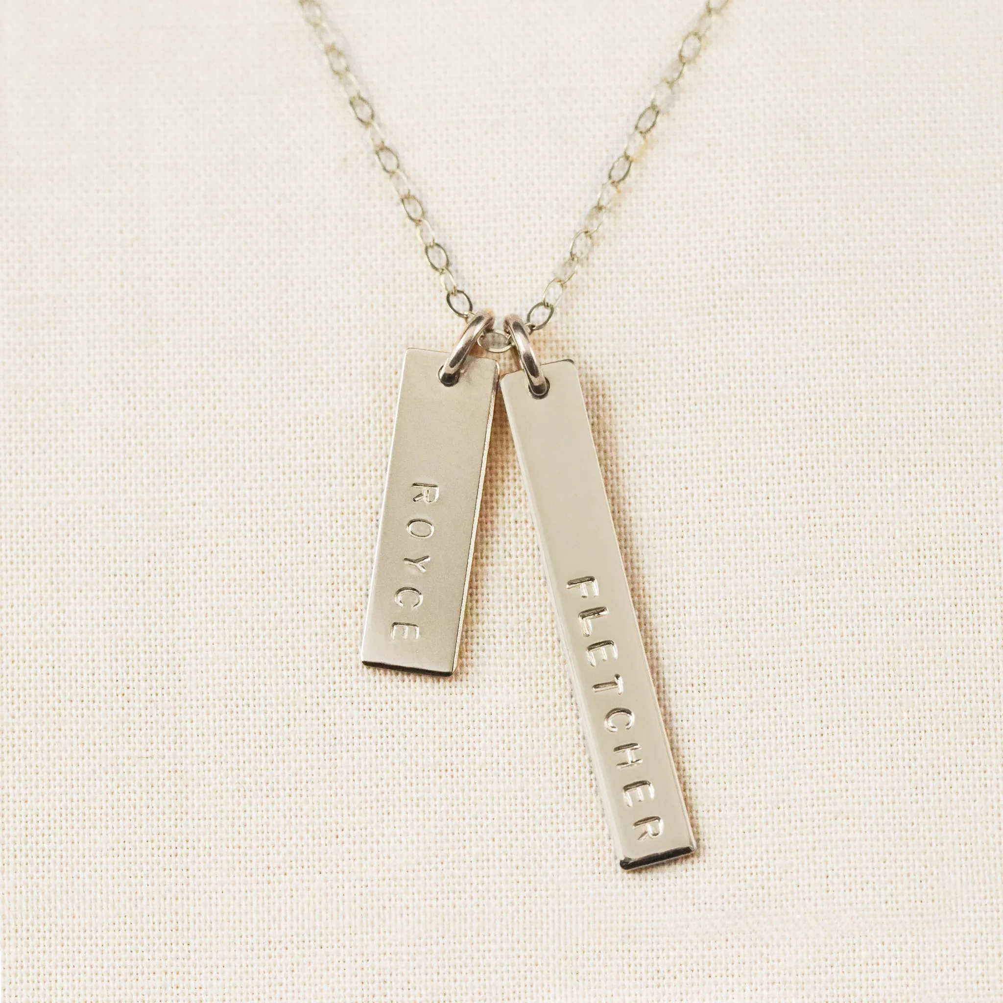 Double Bar Necklace sold by Elysium Hope product image thumbnail 2