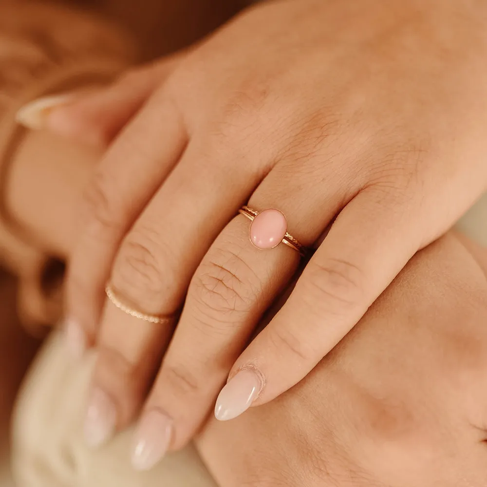 Pink Opal Ring sold by Elysium Hope product image thumbnail 5