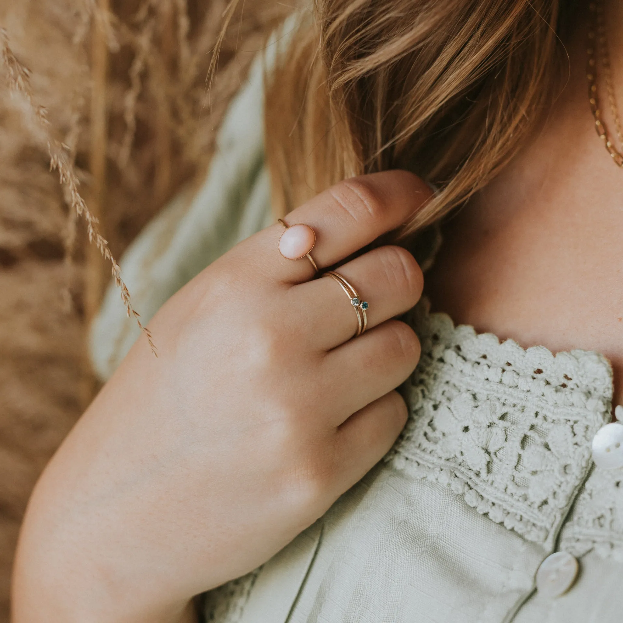 Pink Opal Ring sold by Elysium Hope product image thumbnail 3