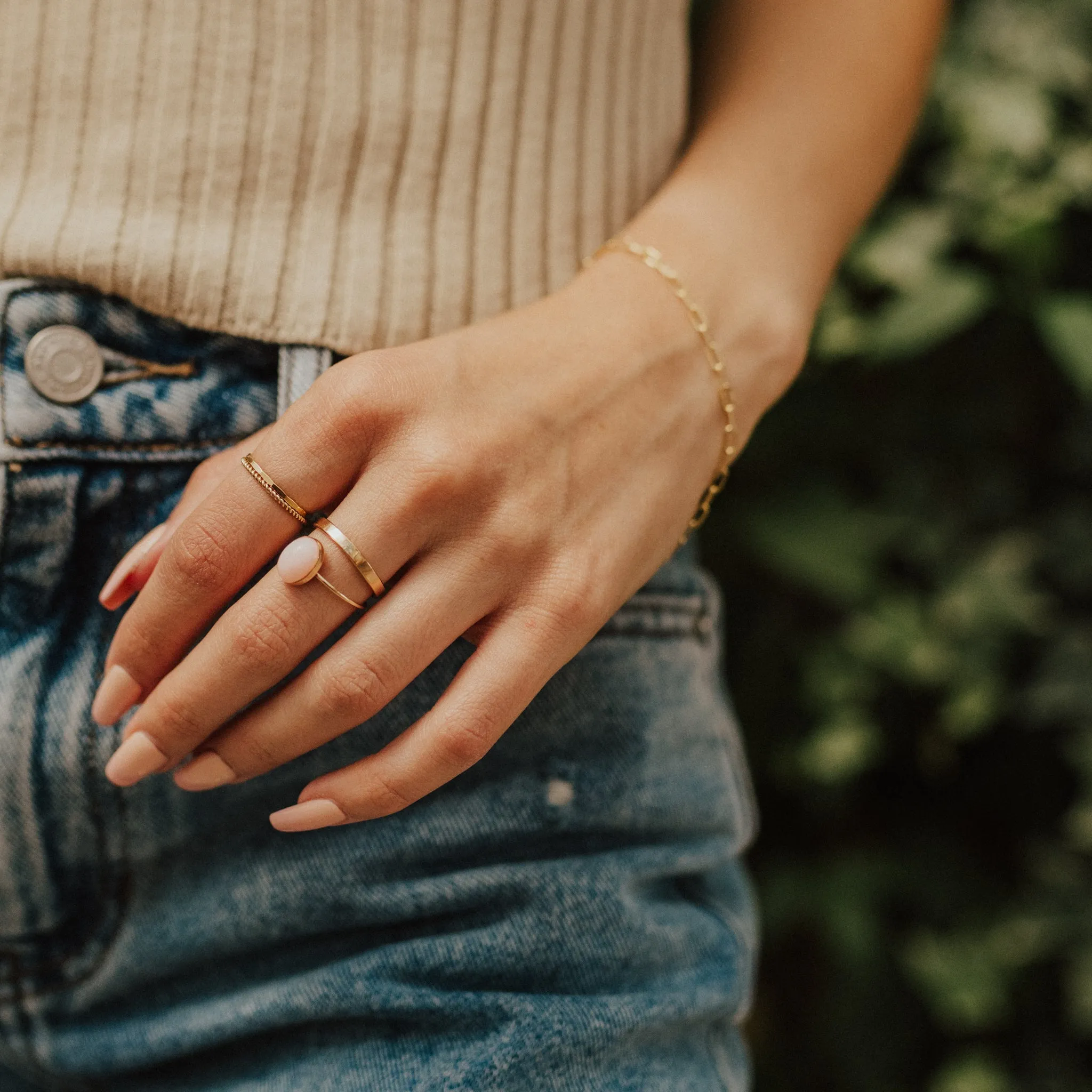 Pink Opal Ring sold by Elysium Hope product image thumbnail 4