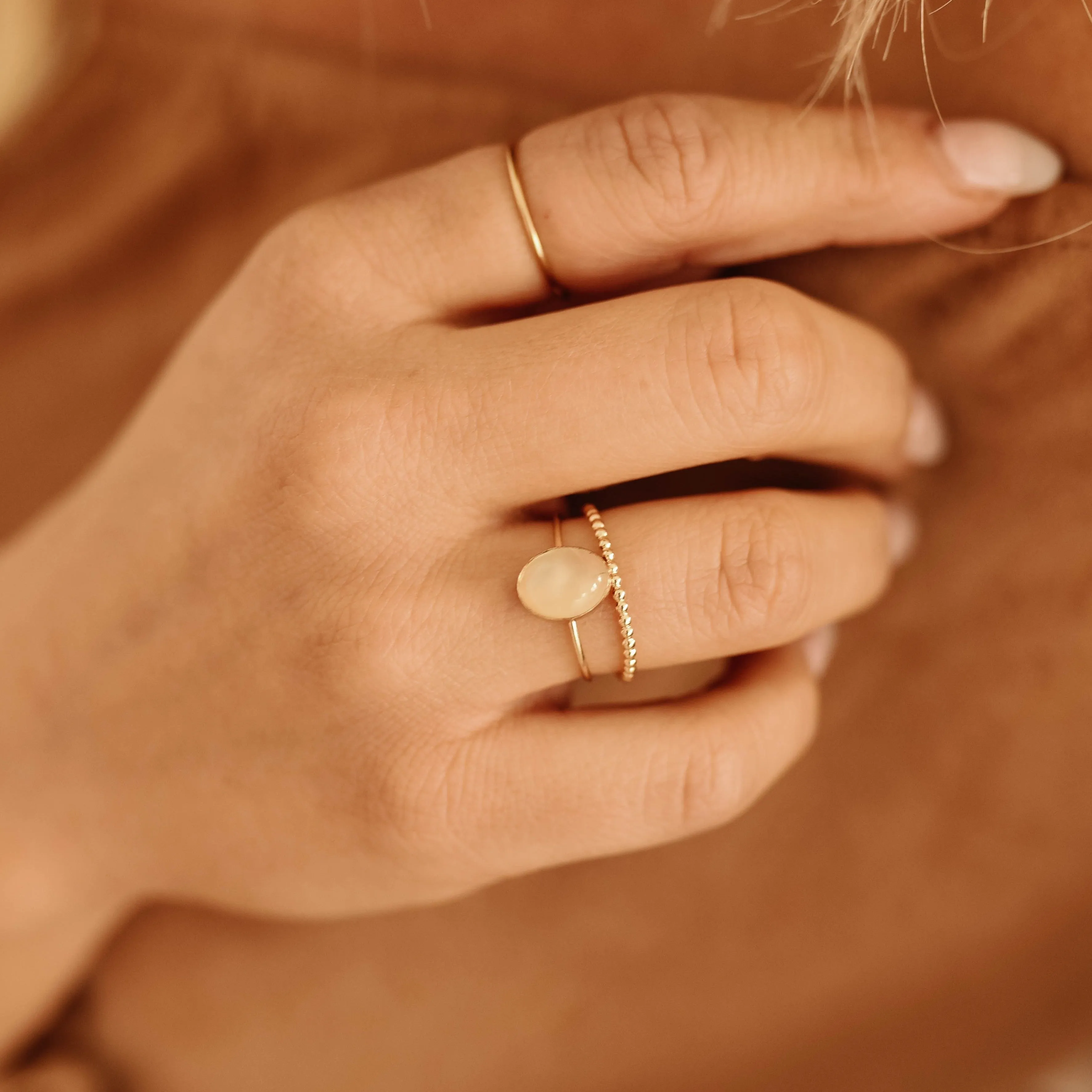 Moonstone Ring sold by Elysium Hope product image thumbnail 4