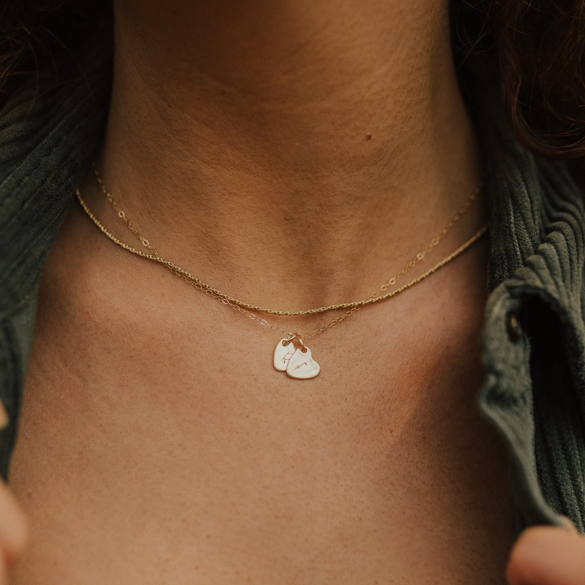 Heart Disk Necklace sold by Elysium Hope product image thumbnail 4